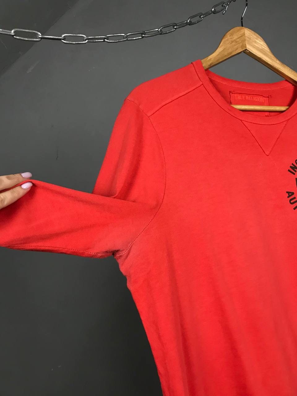 True Religion True Religion Japanese brand streetwear longsleeve Size US L / EU 52-54 / 3 - 10 Thumbnail