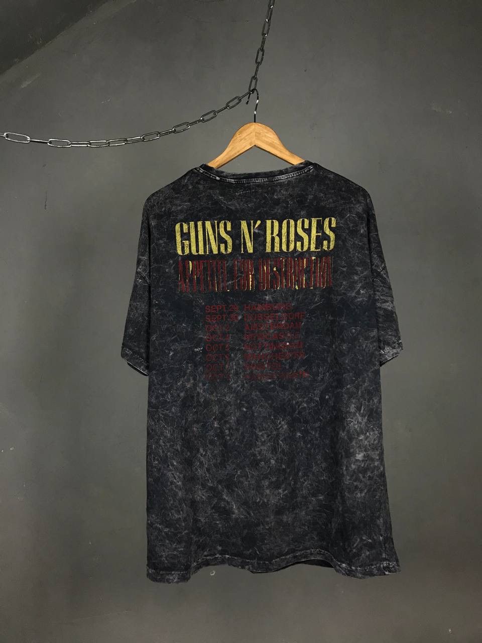 Band Tees × Guns N' Roses × Vintage Guns N Roses vintage rock band overprinted tee Size US L / EU 52-54 / 3 - 2 Thumbnail