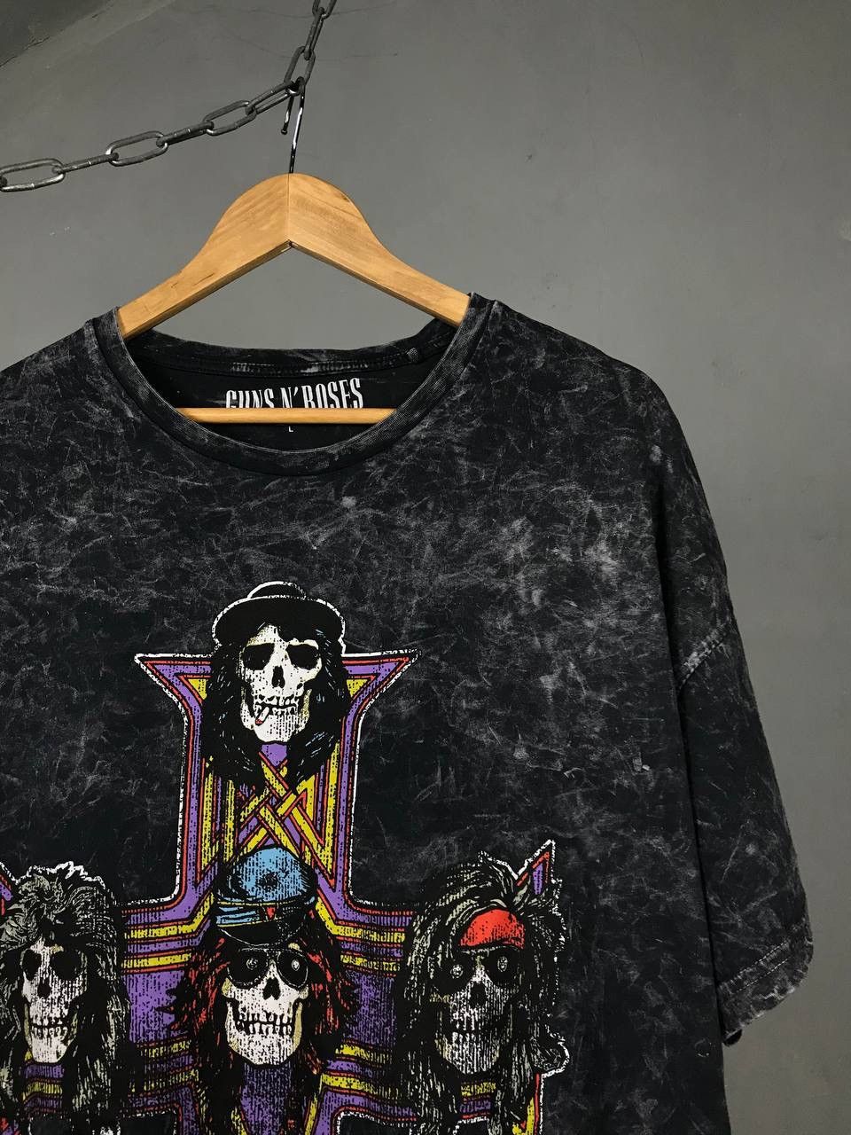 Band Tees × Guns N' Roses × Vintage Guns N Roses vintage rock band overprinted tee Size US L / EU 52-54 / 3 - 3 Thumbnail