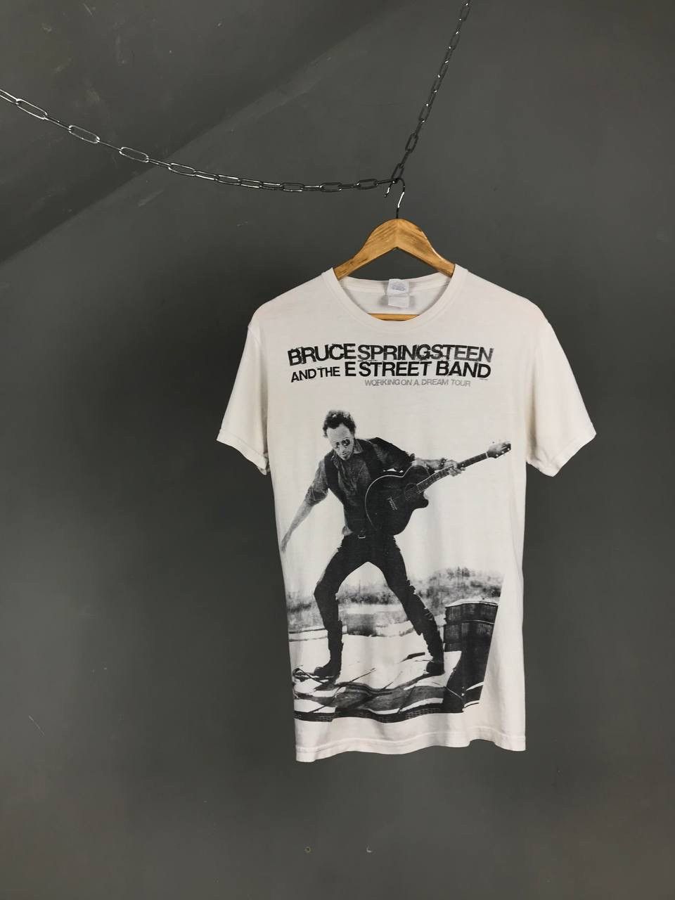 Band Tees × Vintage Bruce Springsteen vintage rock band tee Size US S / EU 44-46 / 1 - 1 Thumbnail