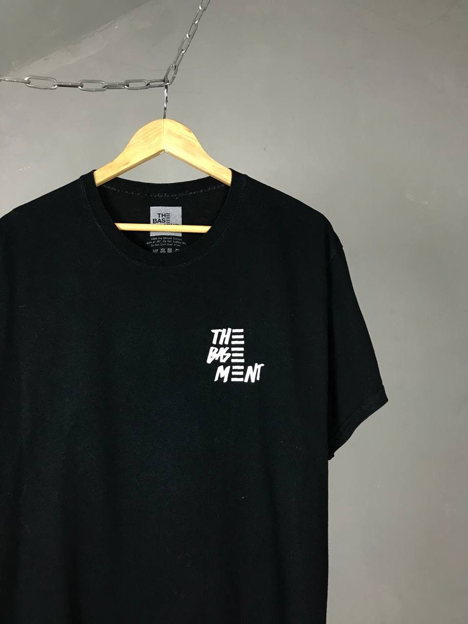 The Basement The Basement streetwear overprinted tee Size US L / EU 52-54 / 3 - 4 Thumbnail