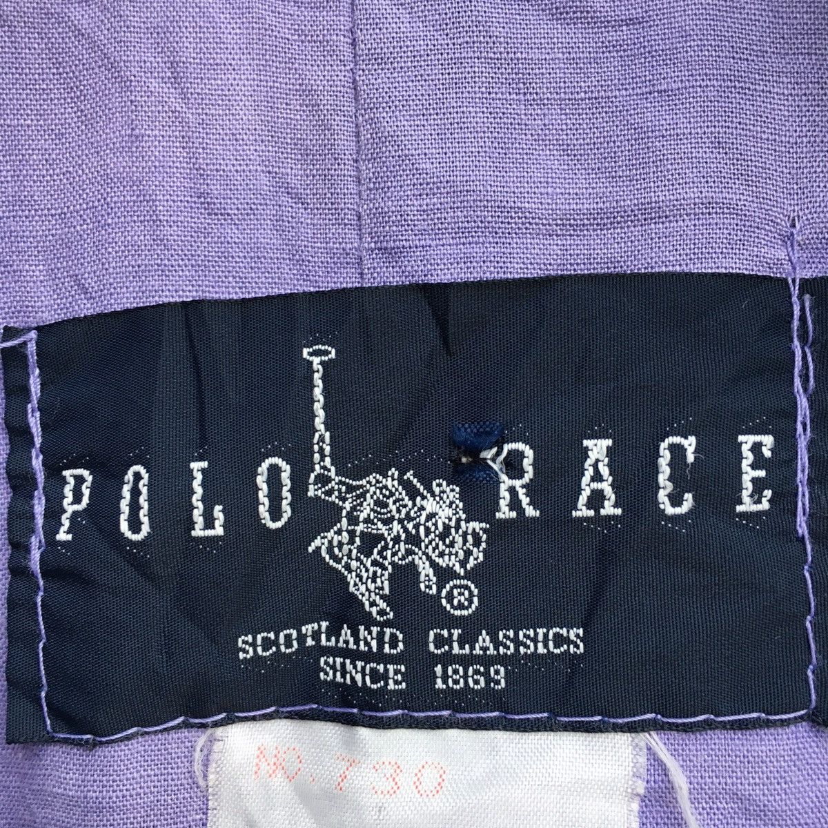 Japanese Brand × Vintage Japanese Kimono Polo Race Animated Big Logo Size US L / EU 52-54 / 3 - 5 Thumbnail