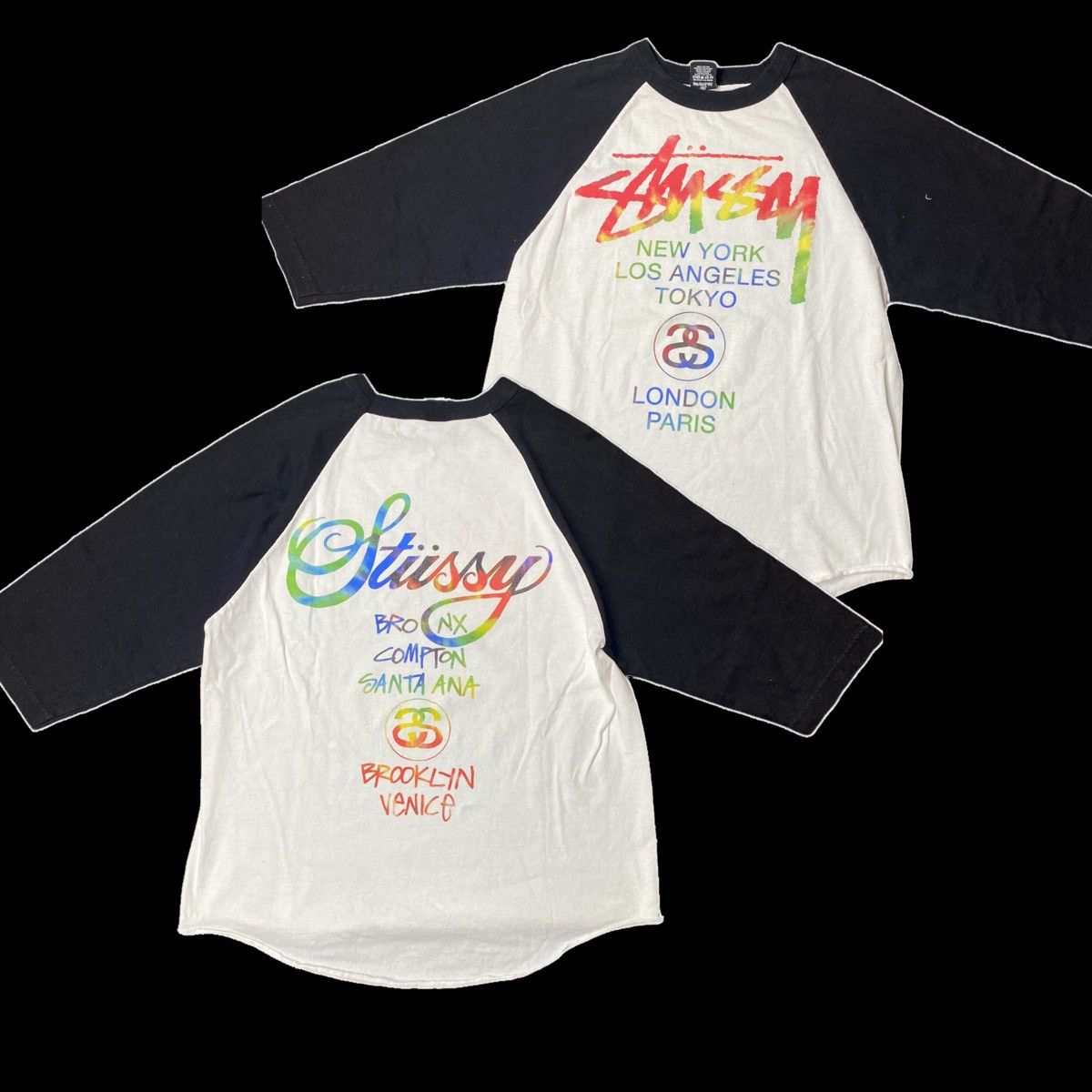 Vintage Stussy World Tour Three Quater