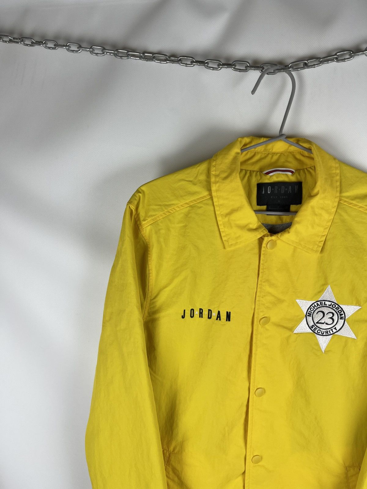 Jordan Brand Air Jordan 23 Security rare yellow big logo coach jacket nik Size US S / EU 44-46 / 1 - 3 Thumbnail