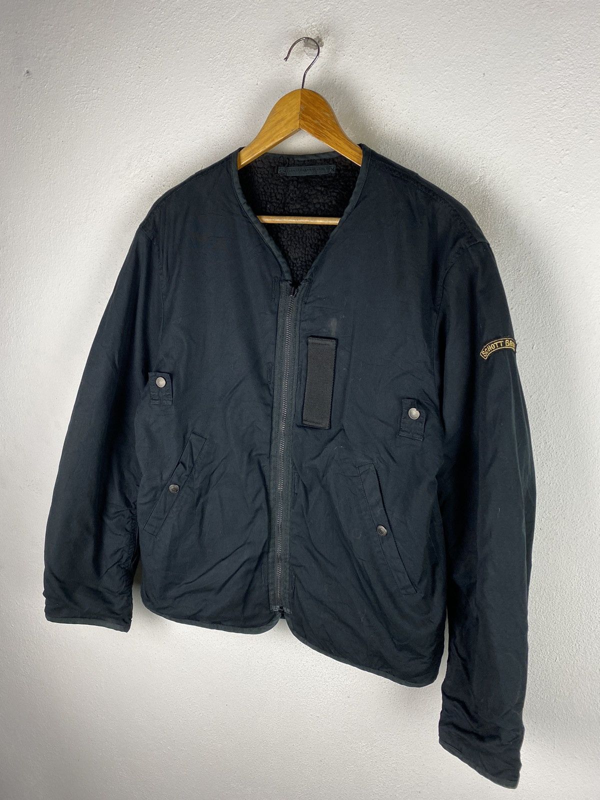 Schott SCHOTT NYC BOMBER STYLE JACKET MILITARY EQUIPMENT Size US M / EU 48-50 / 2 - 4 Thumbnail