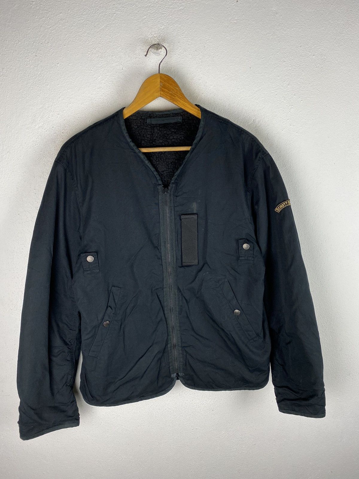 Schott SCHOTT NYC BOMBER STYLE JACKET MILITARY EQUIPMENT Size US M / EU 48-50 / 2 - 2 Thumbnail