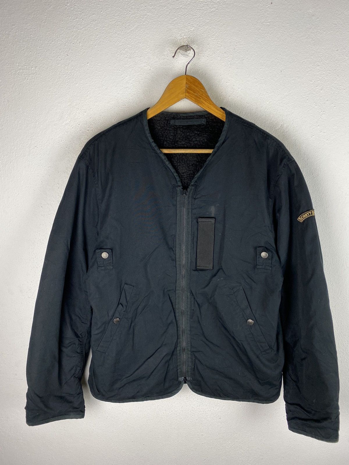 Schott SCHOTT NYC BOMBER STYLE JACKET MILITARY EQUIPMENT Size US M / EU 48-50 / 2 - 3 Thumbnail