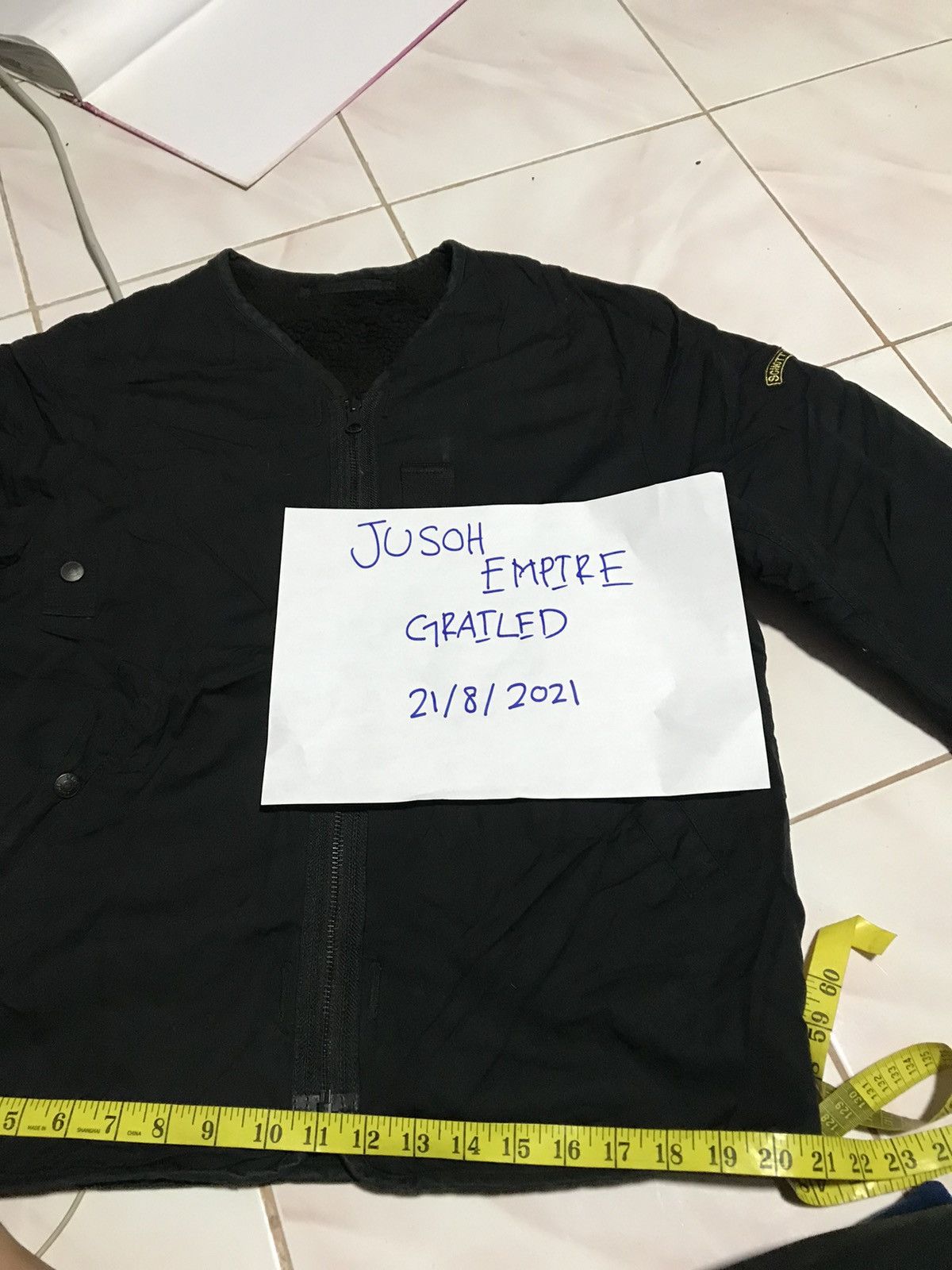 Schott SCHOTT NYC BOMBER STYLE JACKET MILITARY EQUIPMENT Size US M / EU 48-50 / 2 - 8 Thumbnail
