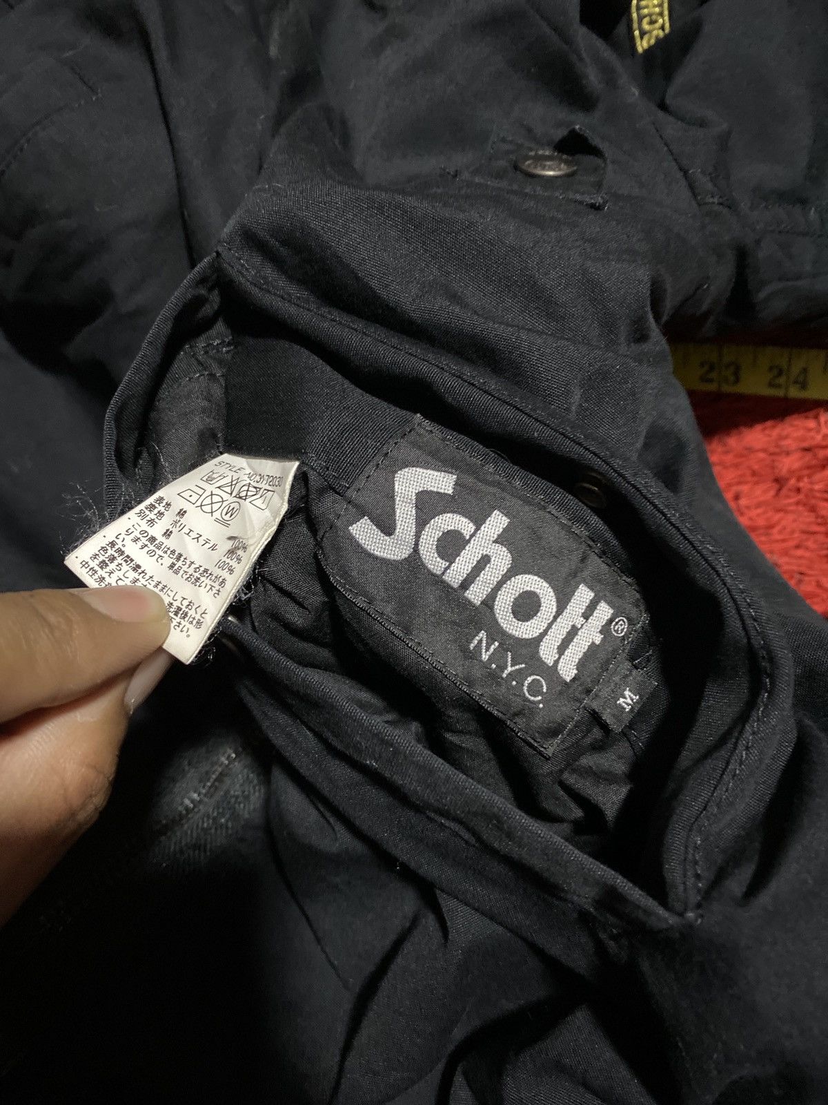 Schott SCHOTT NYC BOMBER STYLE JACKET MILITARY EQUIPMENT Size US M / EU 48-50 / 2 - 7 Thumbnail