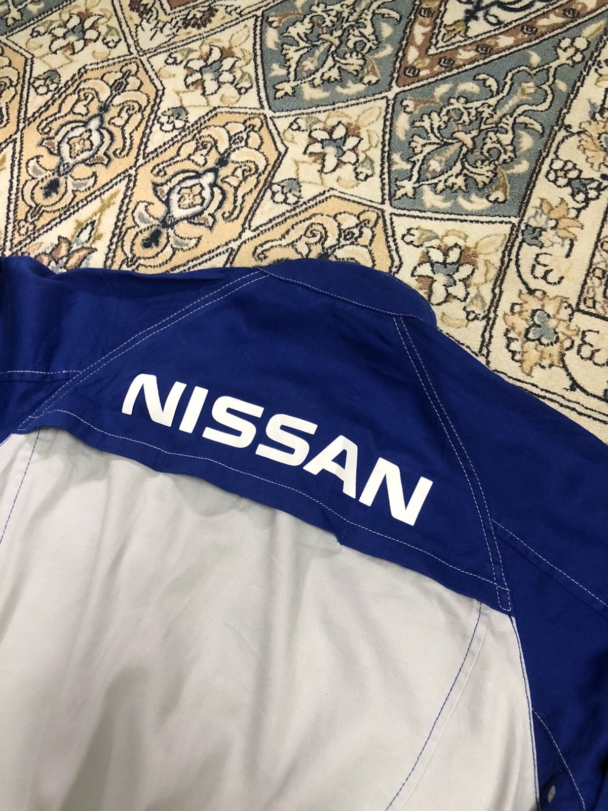 Sports Specialties Vintage Nissan Racing Team Worker Coverall/Jumpsuit Size US XL / EU 56 / 4 - 11 Thumbnail