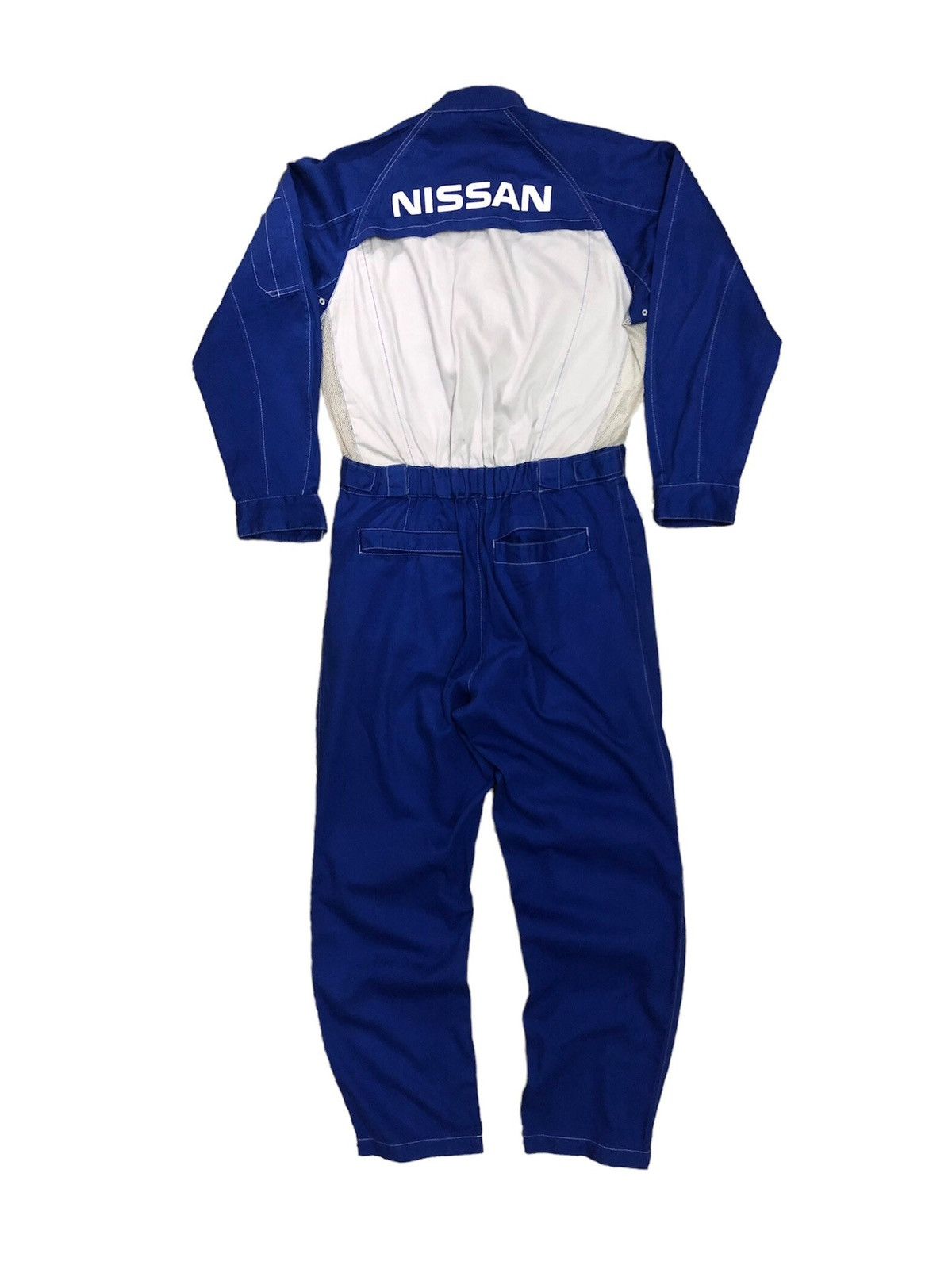 Sports Specialties Vintage Nissan Racing Team Worker Coverall/Jumpsuit Size US XL / EU 56 / 4 - 1 Thumbnail