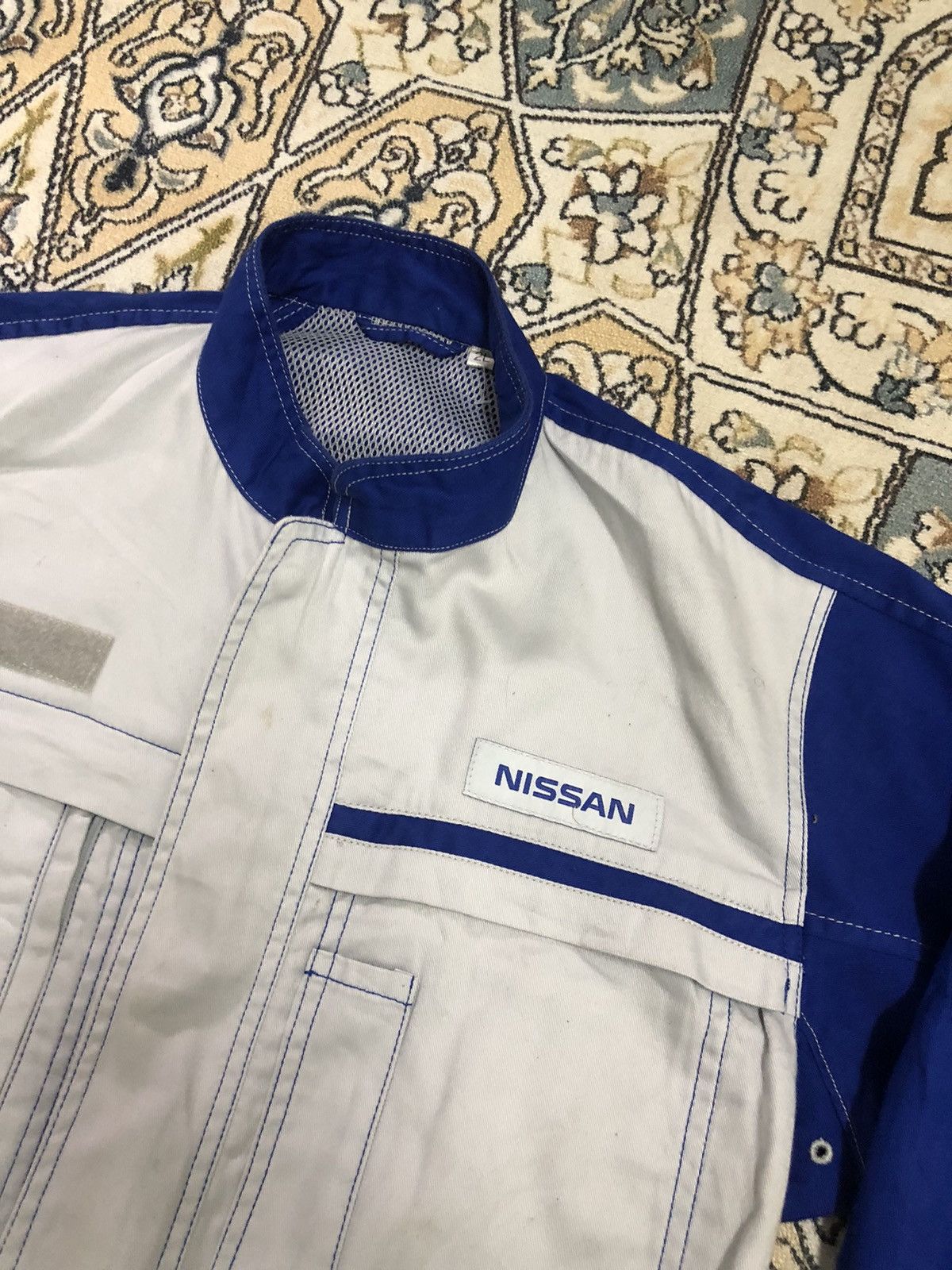 Sports Specialties Vintage Nissan Racing Team Worker Coverall/Jumpsuit Size US XL / EU 56 / 4 - 17 Thumbnail