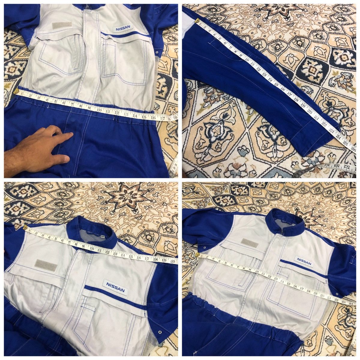 Sports Specialties Vintage Nissan Racing Team Worker Coverall/Jumpsuit Size US XL / EU 56 / 4 - 3 Thumbnail