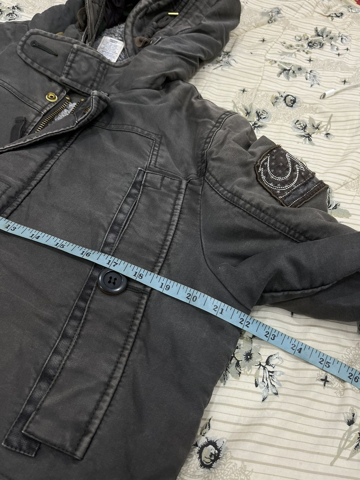 True Religion W. VINTAGE TRUE RELIGION DISTRESSED HOODIE JACKET Size US M / EU 48-50 / 2 - 18 Thumbnail