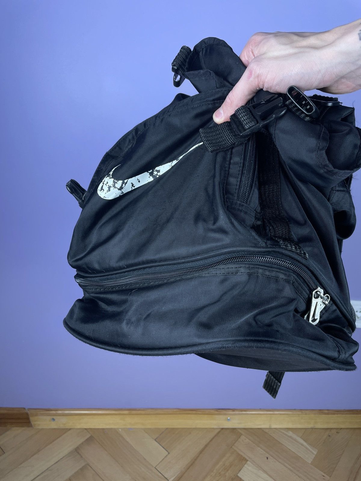 Nike Nike Vintage backpack center swoosh 90s Size ONE SIZE - 9 Thumbnail