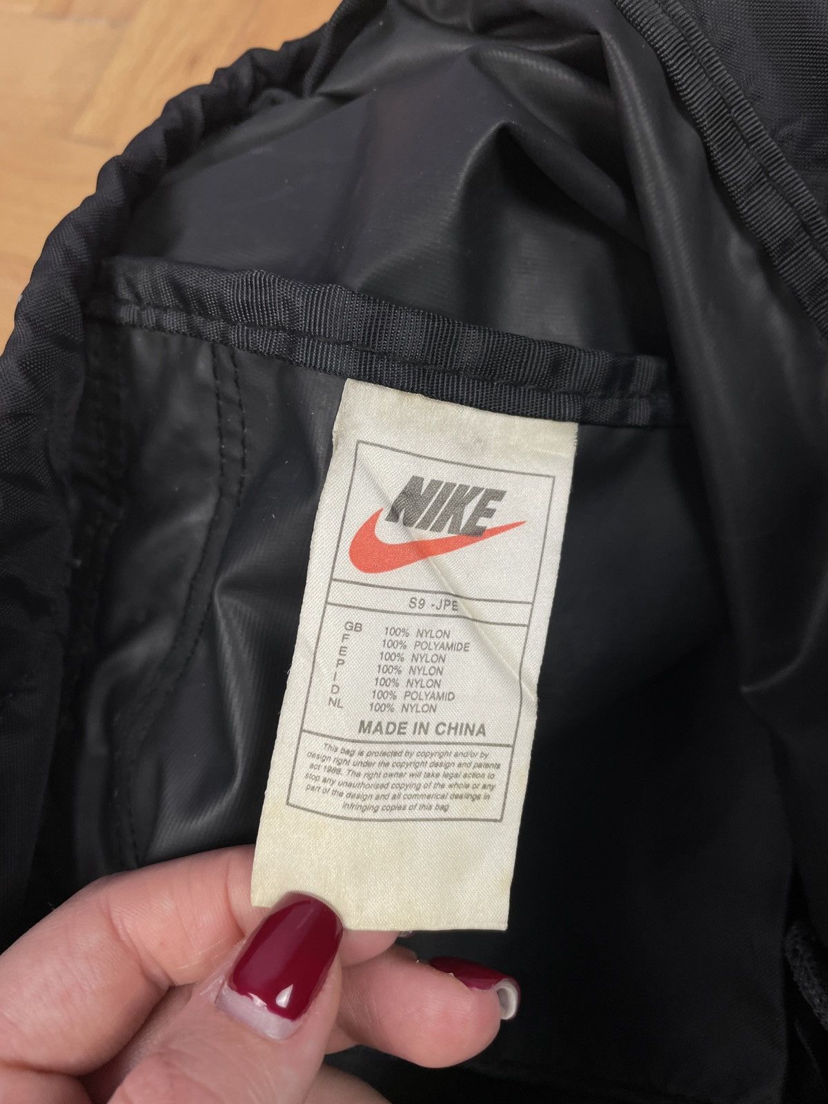 Nike Nike Vintage backpack center swoosh 90s Size ONE SIZE - 10 Thumbnail