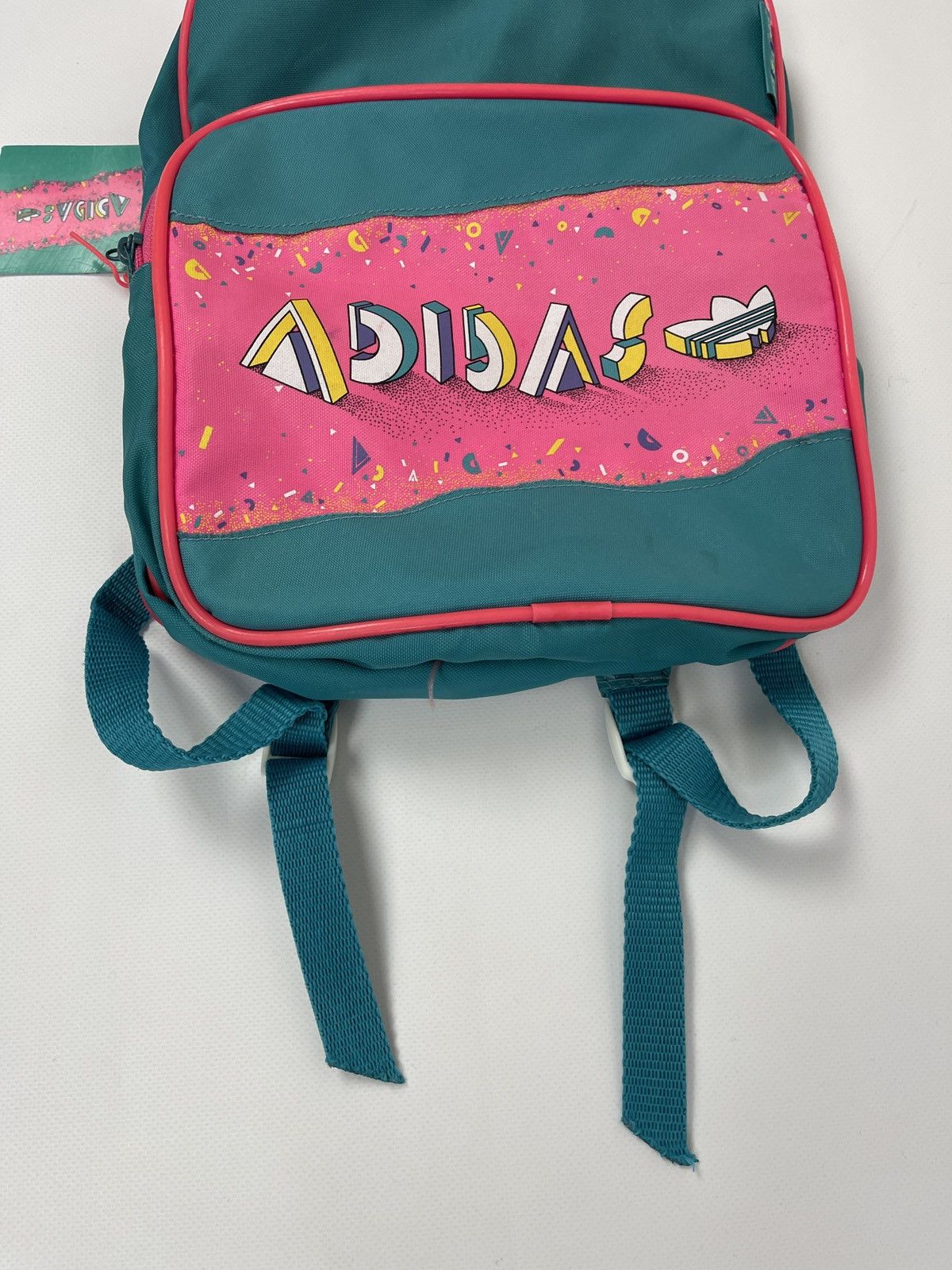 Adidas Adidas West Germany blue mini backpack big logo Size ONE SIZE - 4 Thumbnail