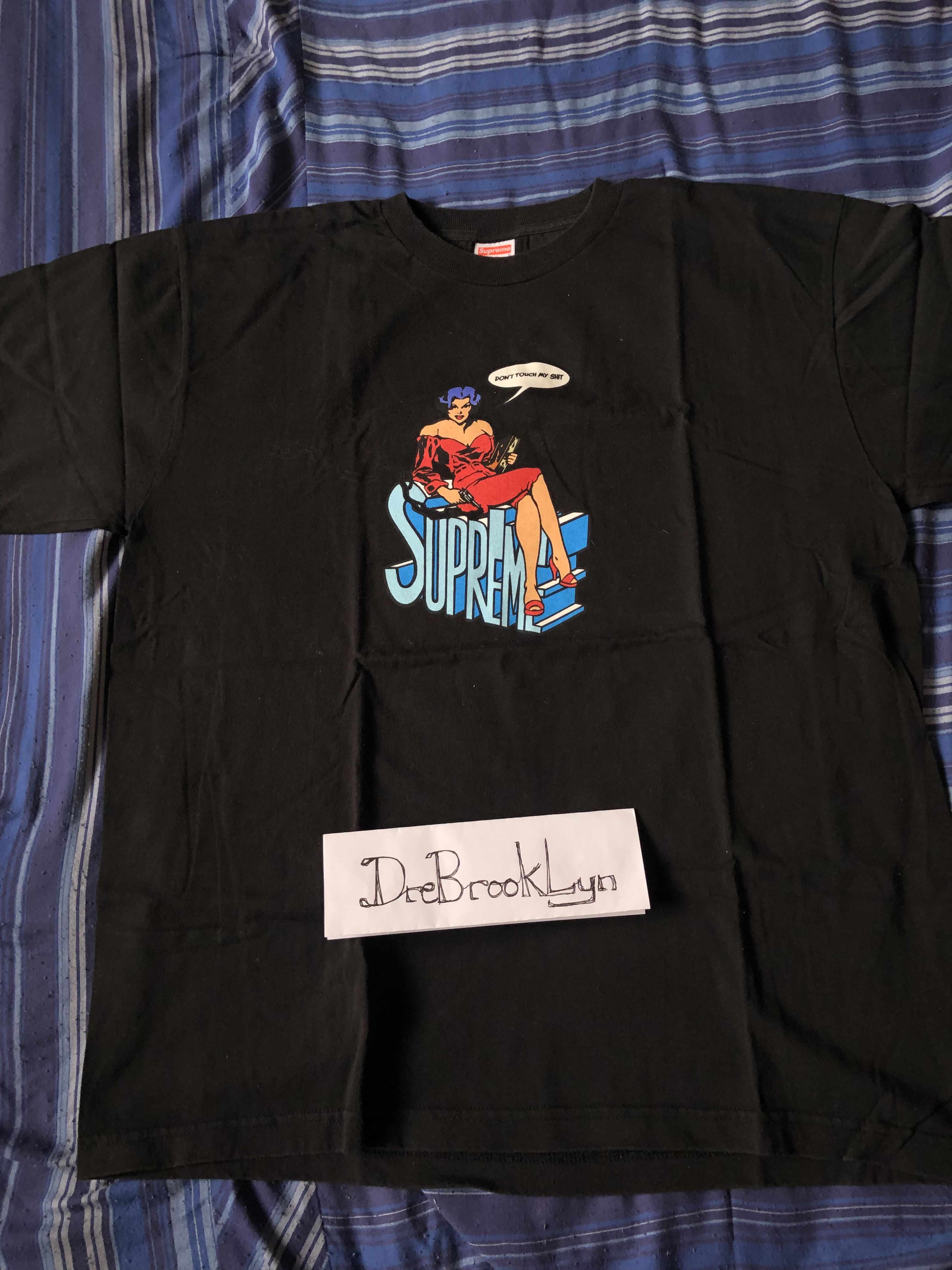 Supreme Supreme 'Don't Touch My Shit' Tee | Grailed