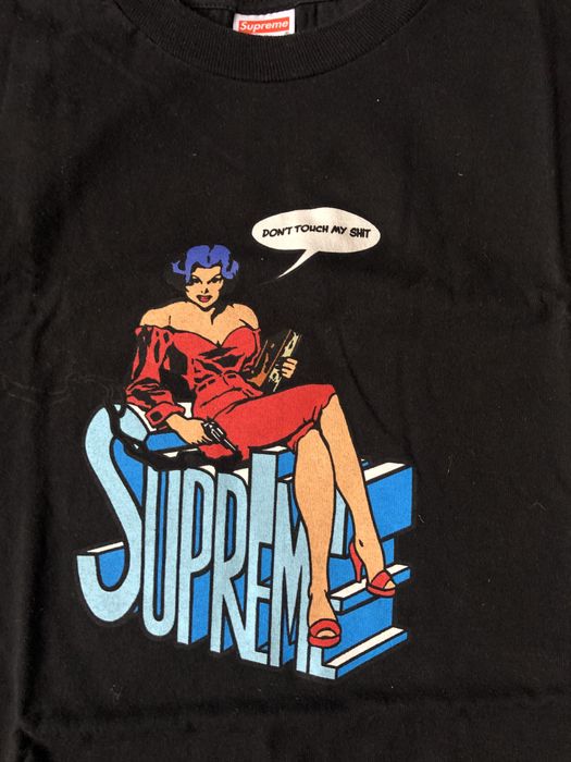 Supreme Supreme 'Don't Touch My Shit' Tee | Grailed