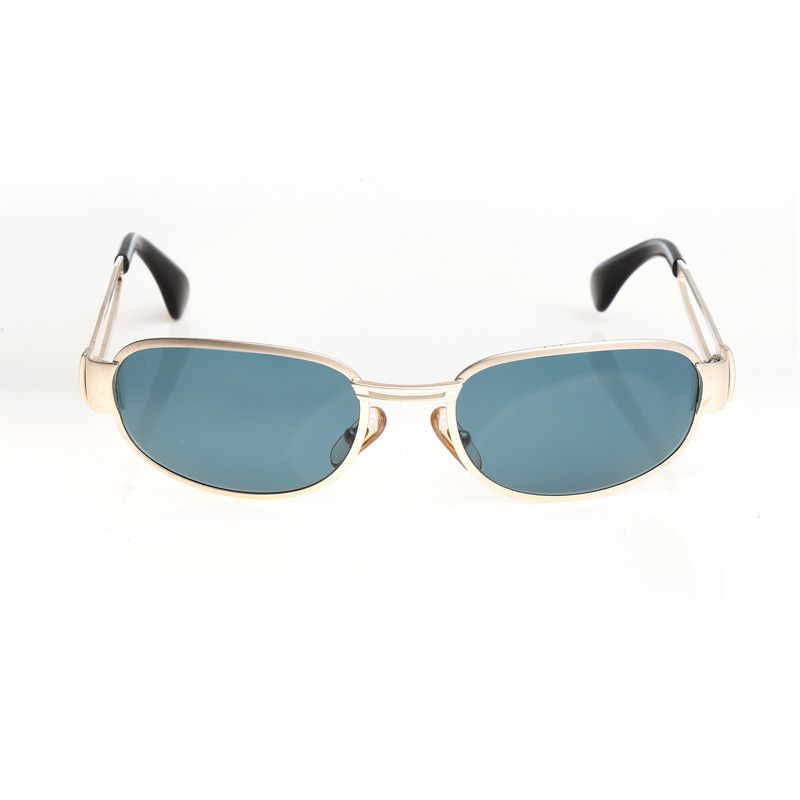 Burberry × Vintage Burberry 90's Silver Round Sunglasses Size ONE SIZE - 2 Thumbnail