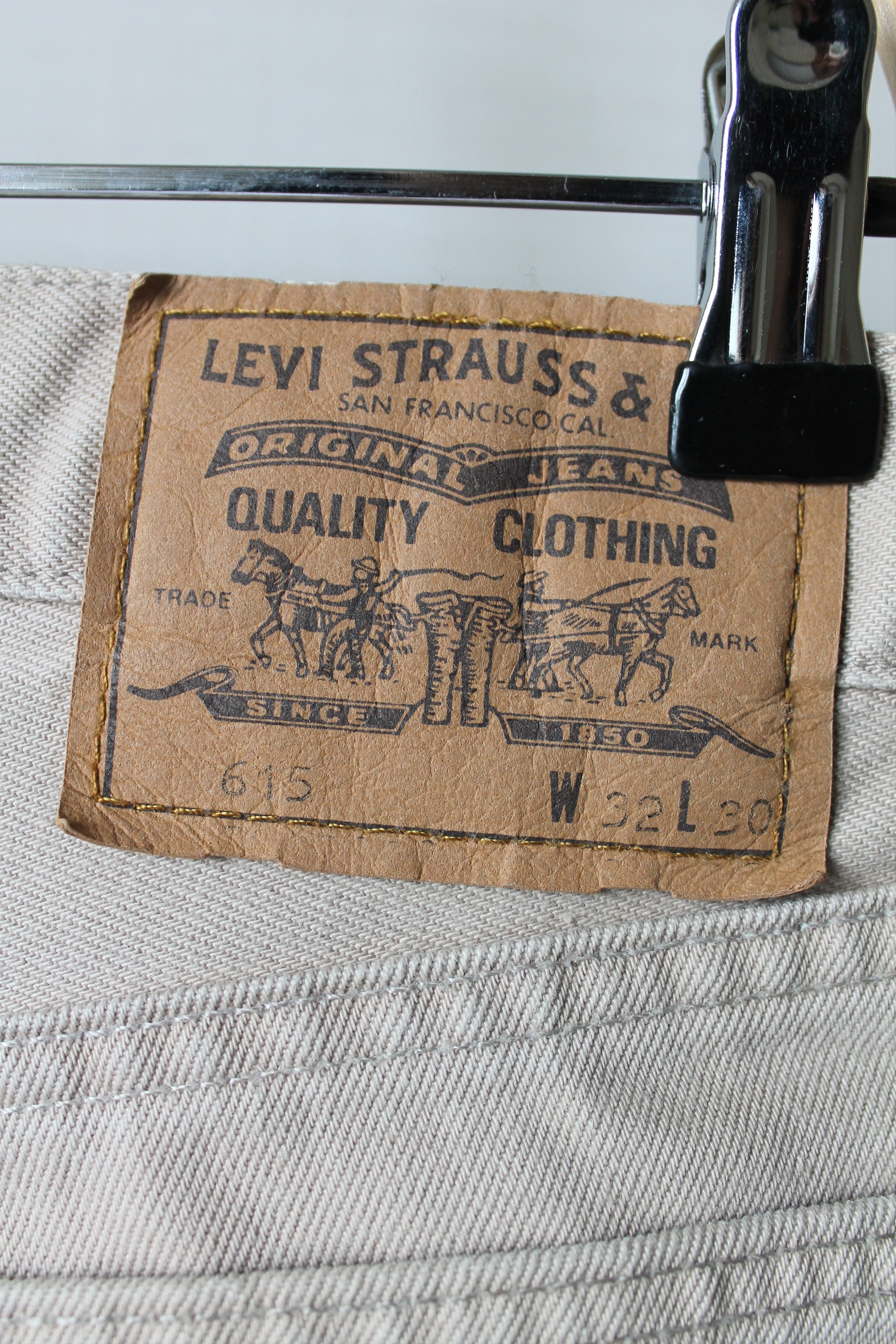 Levi's Levi's 615 Orange Tab Denim Pants cacao W32 L30 Size US 32 / EU 48 - 6 Thumbnail
