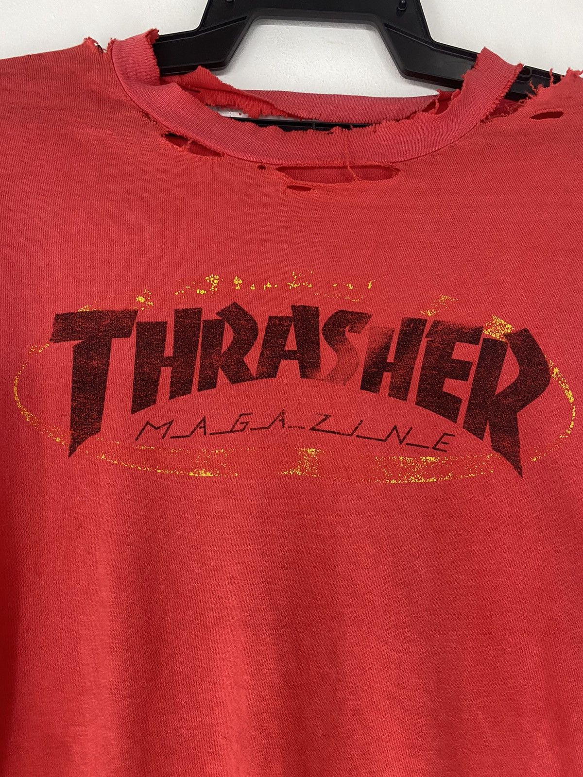 Thrasher × Vintage Rare distress design Size US L / EU 52-54 / 3 - 3 Thumbnail