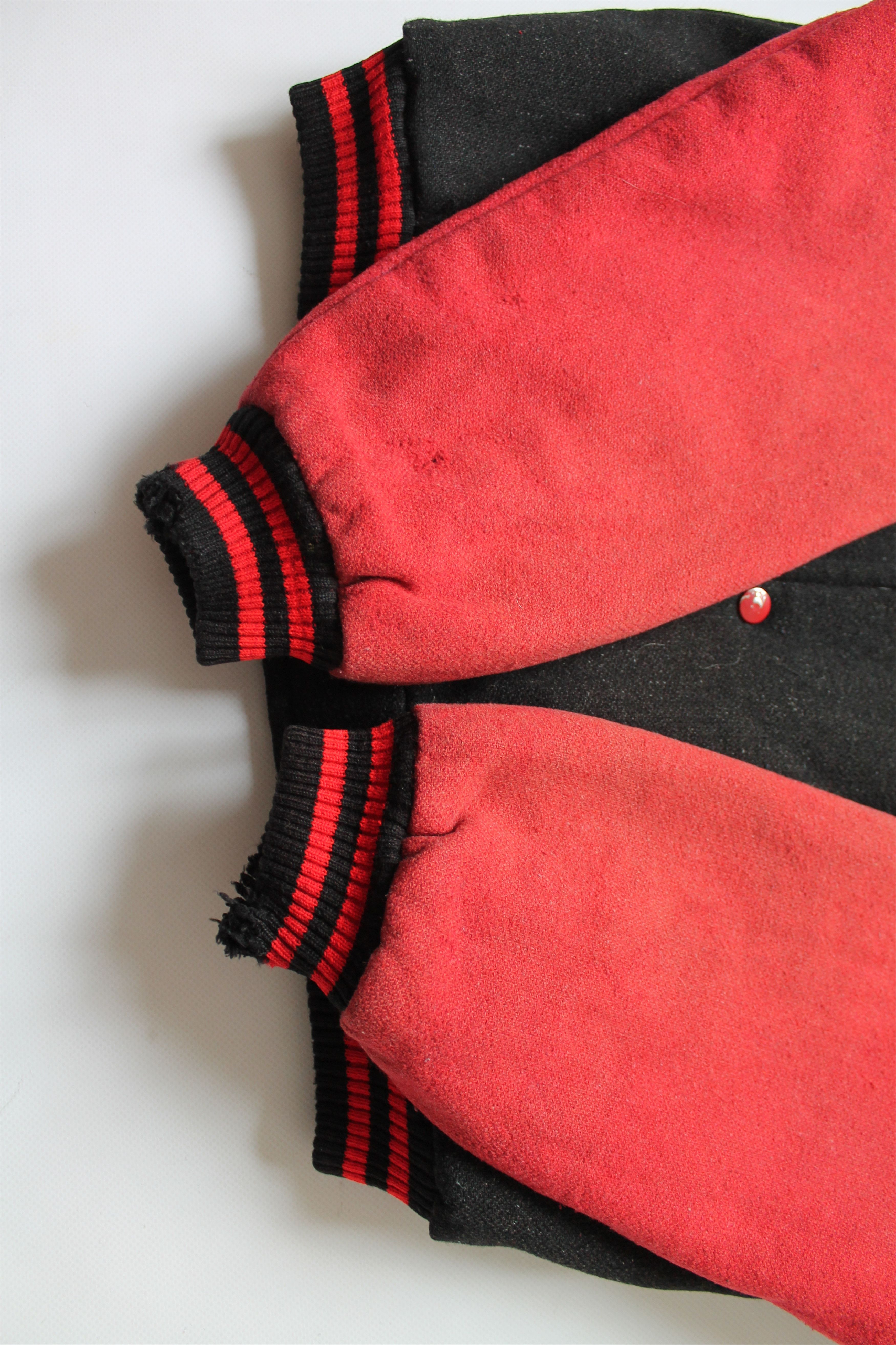 Other DIRTY DANCING Wool Bomber Varsity Jacket Worn Faded Size US L / EU 52-54 / 3 - 13 Thumbnail