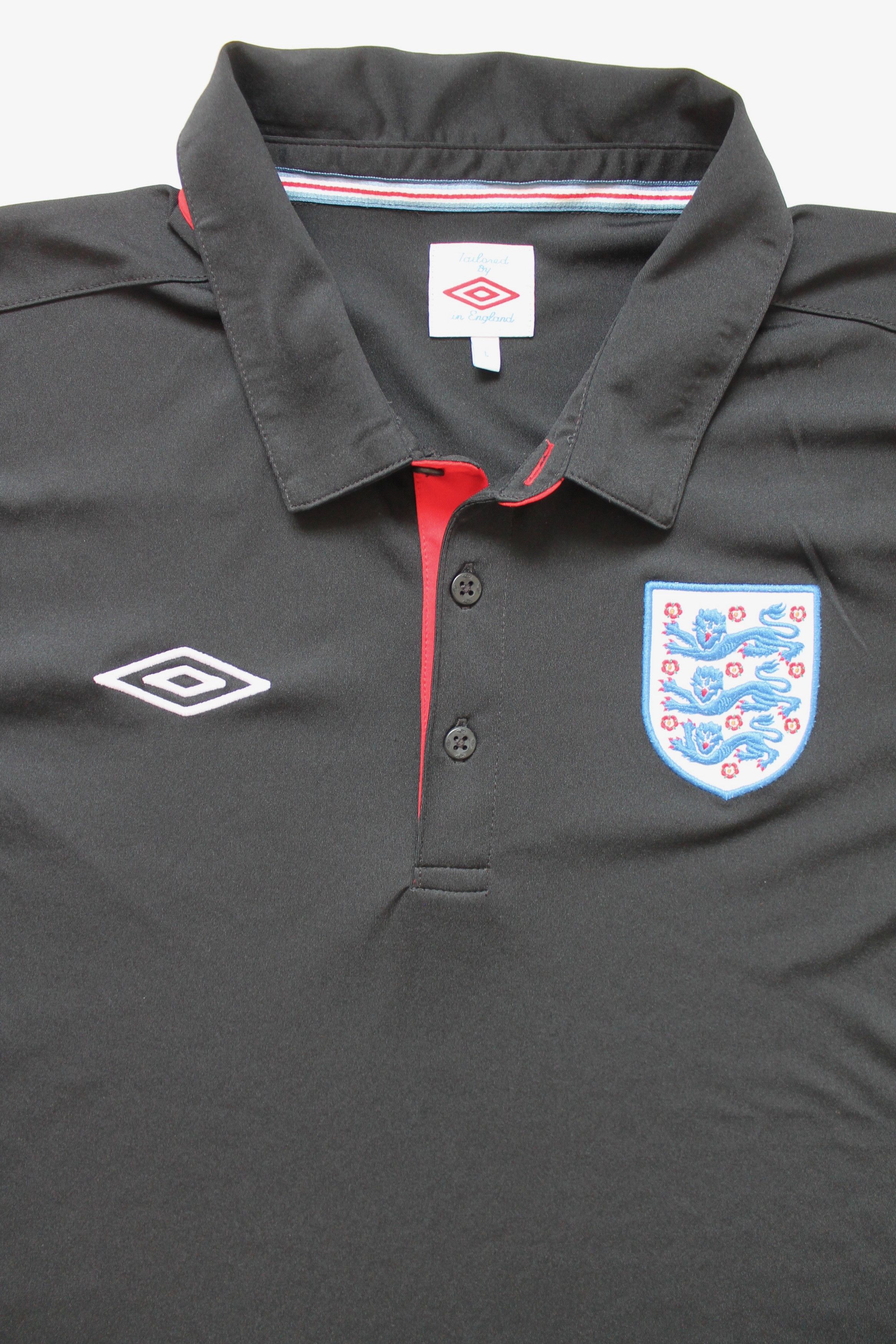 Umbro Umbro Soccer Jersey Vintage Polo Shirt Short Sleeve Size US L / EU 52-54 / 3 - 6 Thumbnail