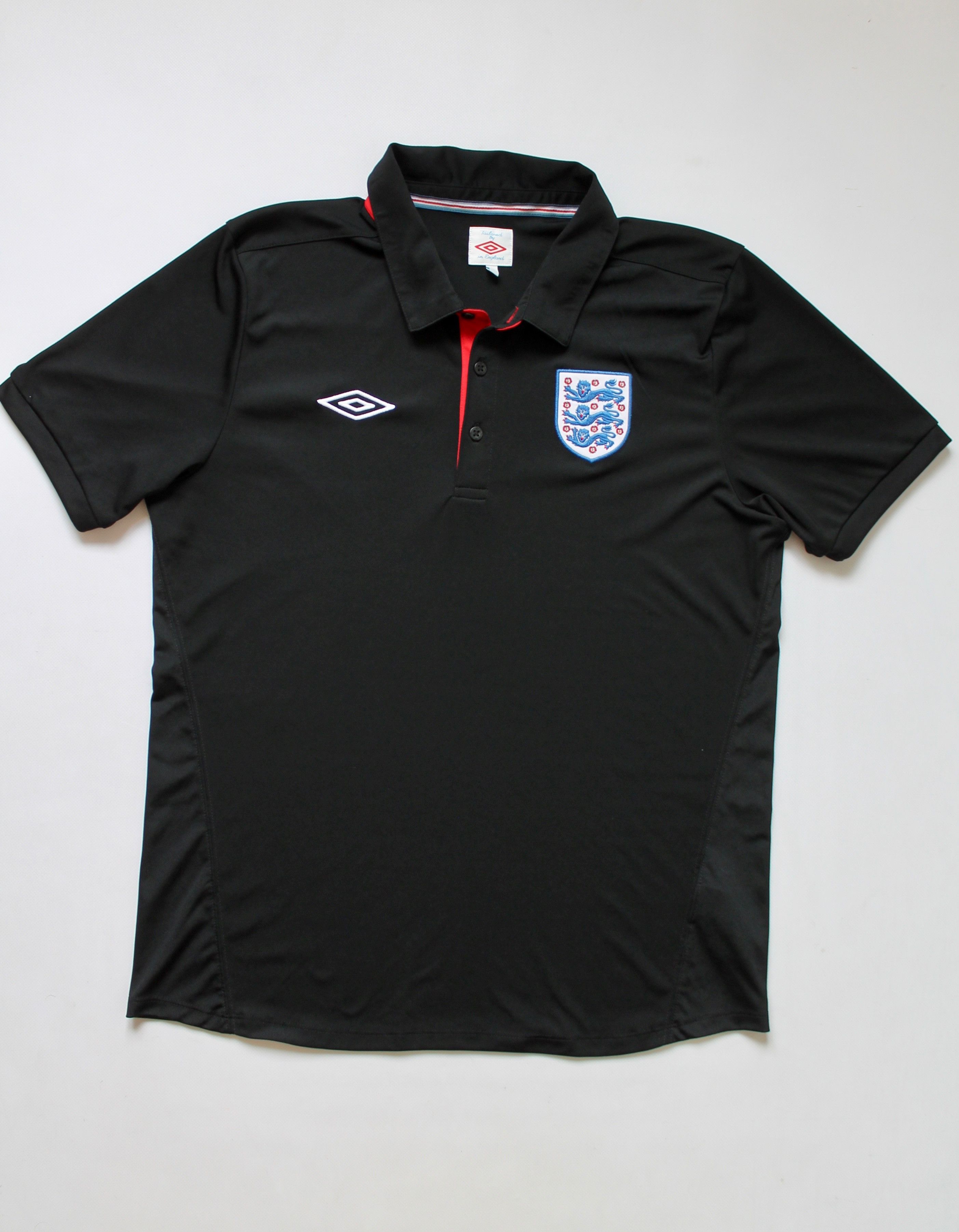 Umbro Umbro Soccer Jersey Vintage Polo Shirt Short Sleeve Size US L / EU 52-54 / 3 - 4 Thumbnail