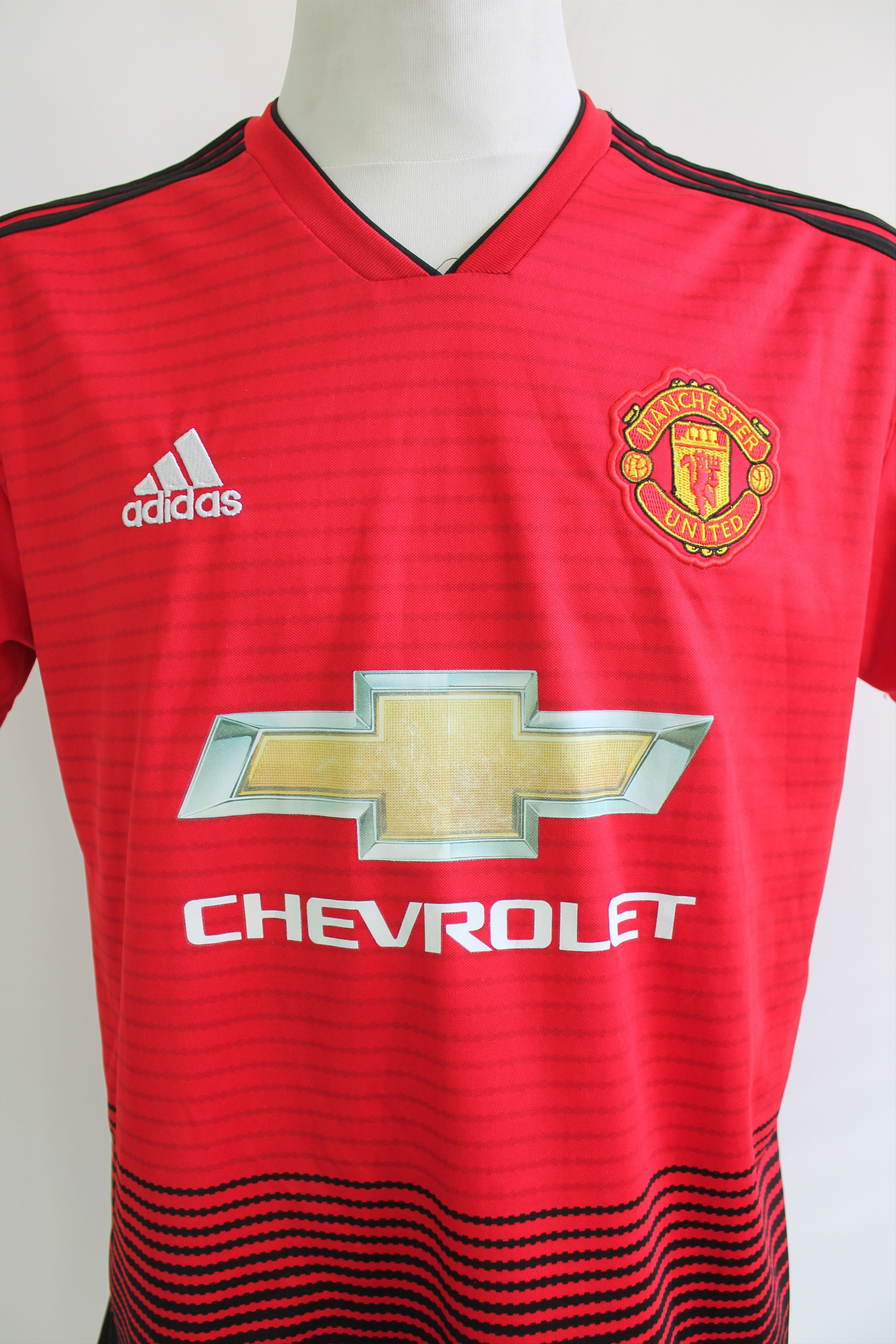 Vintage 2018 / 2019 Manchester United Red Devils REPLICA Size US L / EU 52-54 / 3 - 4 Thumbnail