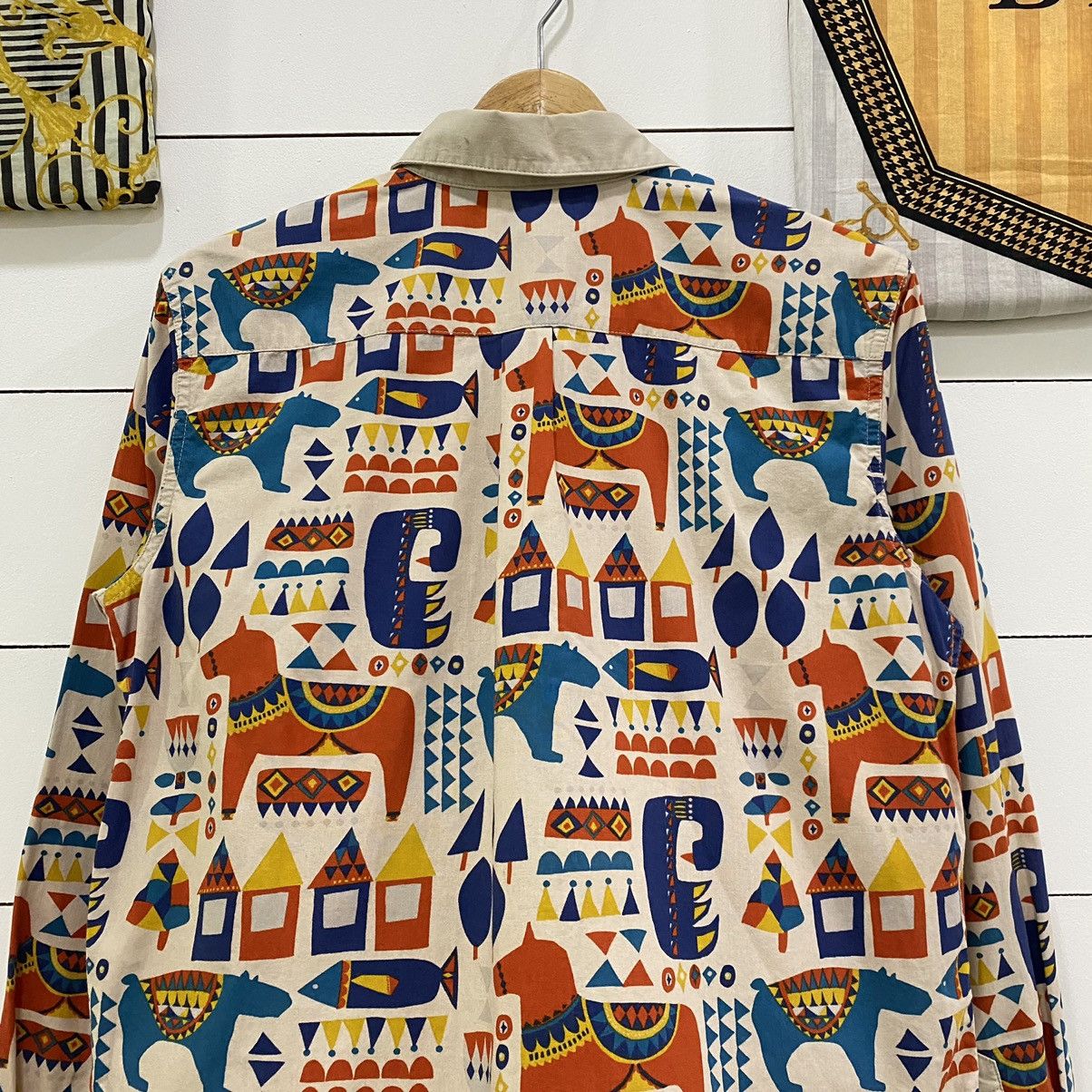 Ne-Net Ne-net By Issey Miyake Fullprint Button Ups Shirt Size US S / EU 44-46 / 1 - 5 Thumbnail