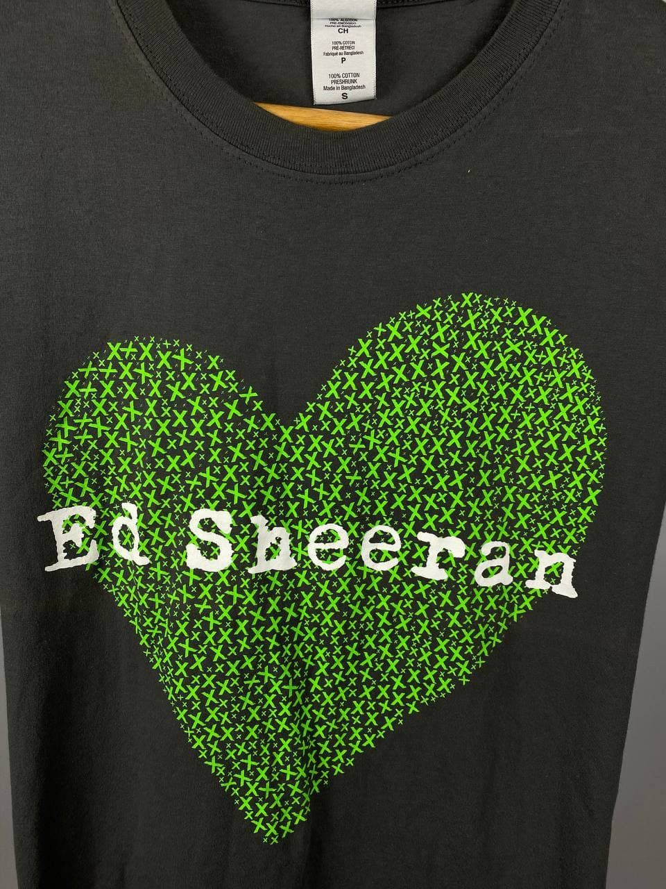 Band Tees Ed Sheeran band tee streetwear T-shirt grey size S Size US S / EU 44-46 / 1 - 3 Thumbnail