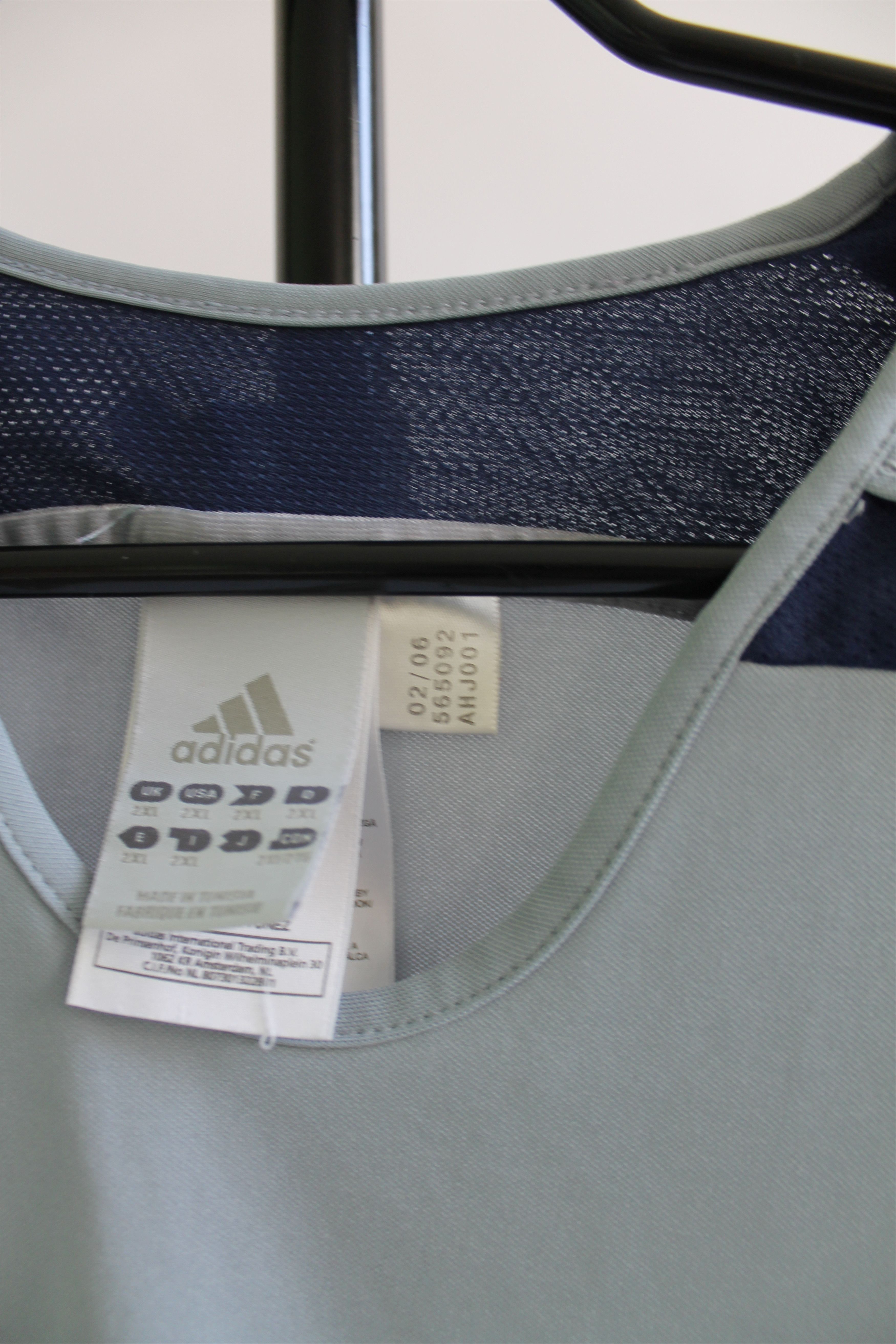 Adidas 2005 / 2006 Schalke 04 Away Soccer Football team jersey Size US XXL / EU 58 / 5 - 11 Thumbnail