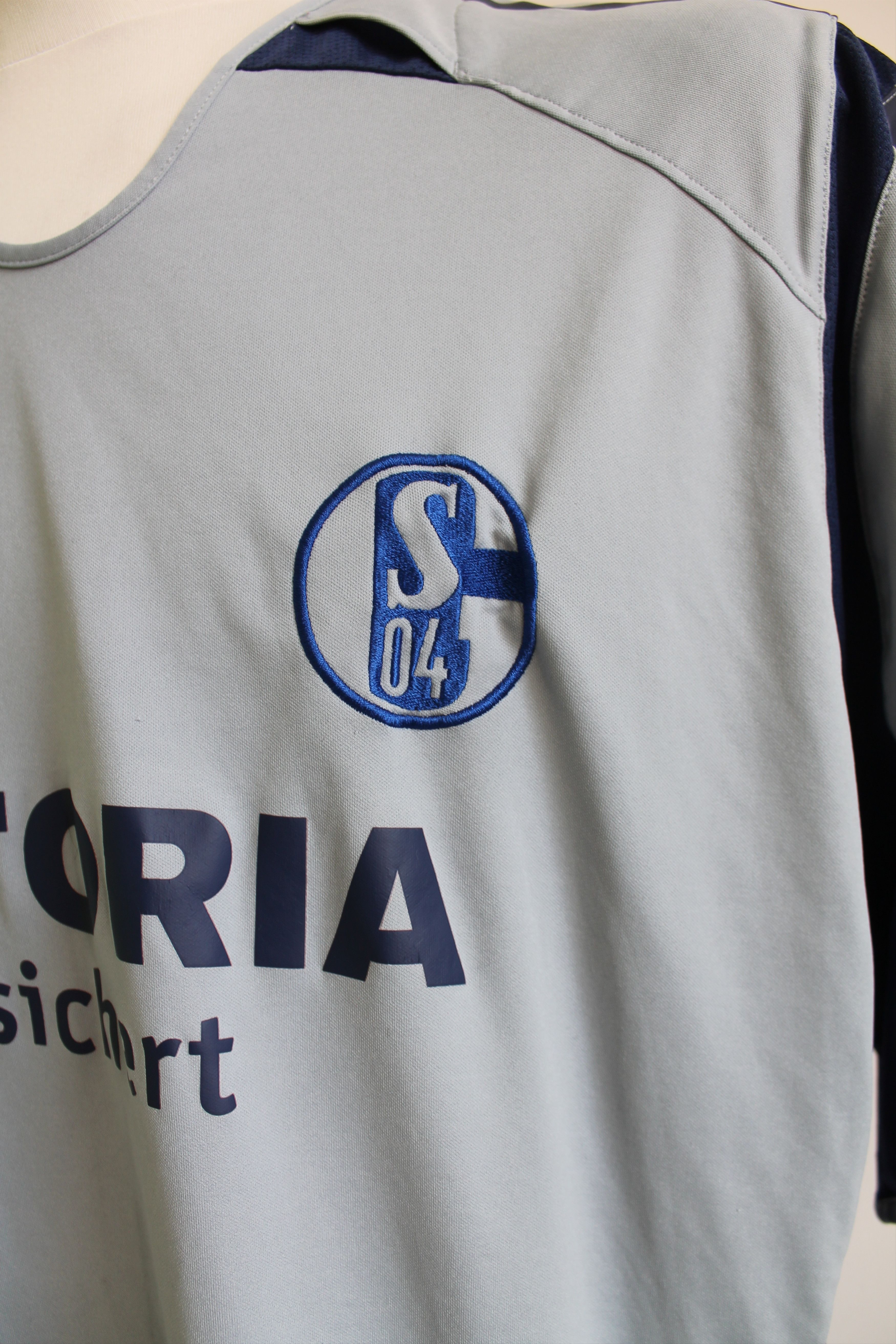 Adidas 2005 / 2006 Schalke 04 Away Soccer Football team jersey Size US XXL / EU 58 / 5 - 3 Thumbnail