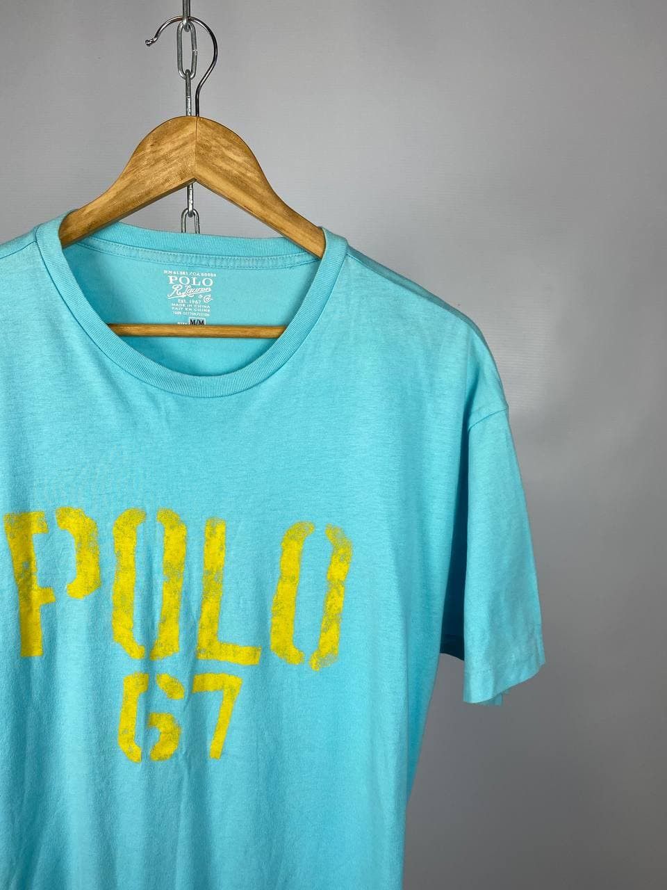 Polo Ralph Lauren Polo Ralph Lauren T-shirt streetwear blue size M Size US M / EU 48-50 / 2 - 2 Thumbnail