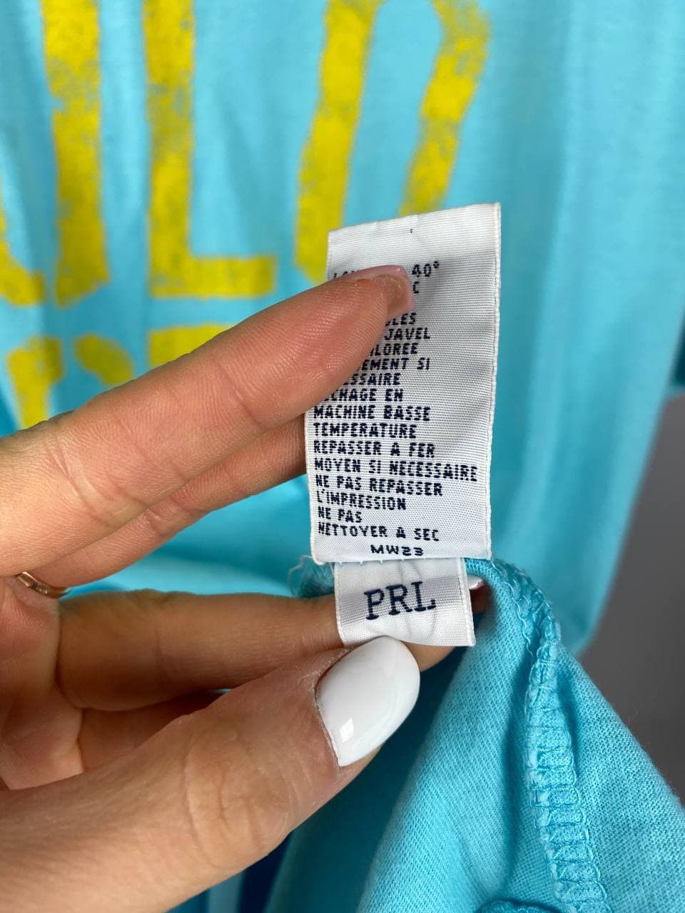 Polo Ralph Lauren Polo Ralph Lauren T-shirt streetwear blue size M Size US M / EU 48-50 / 2 - 5 Thumbnail