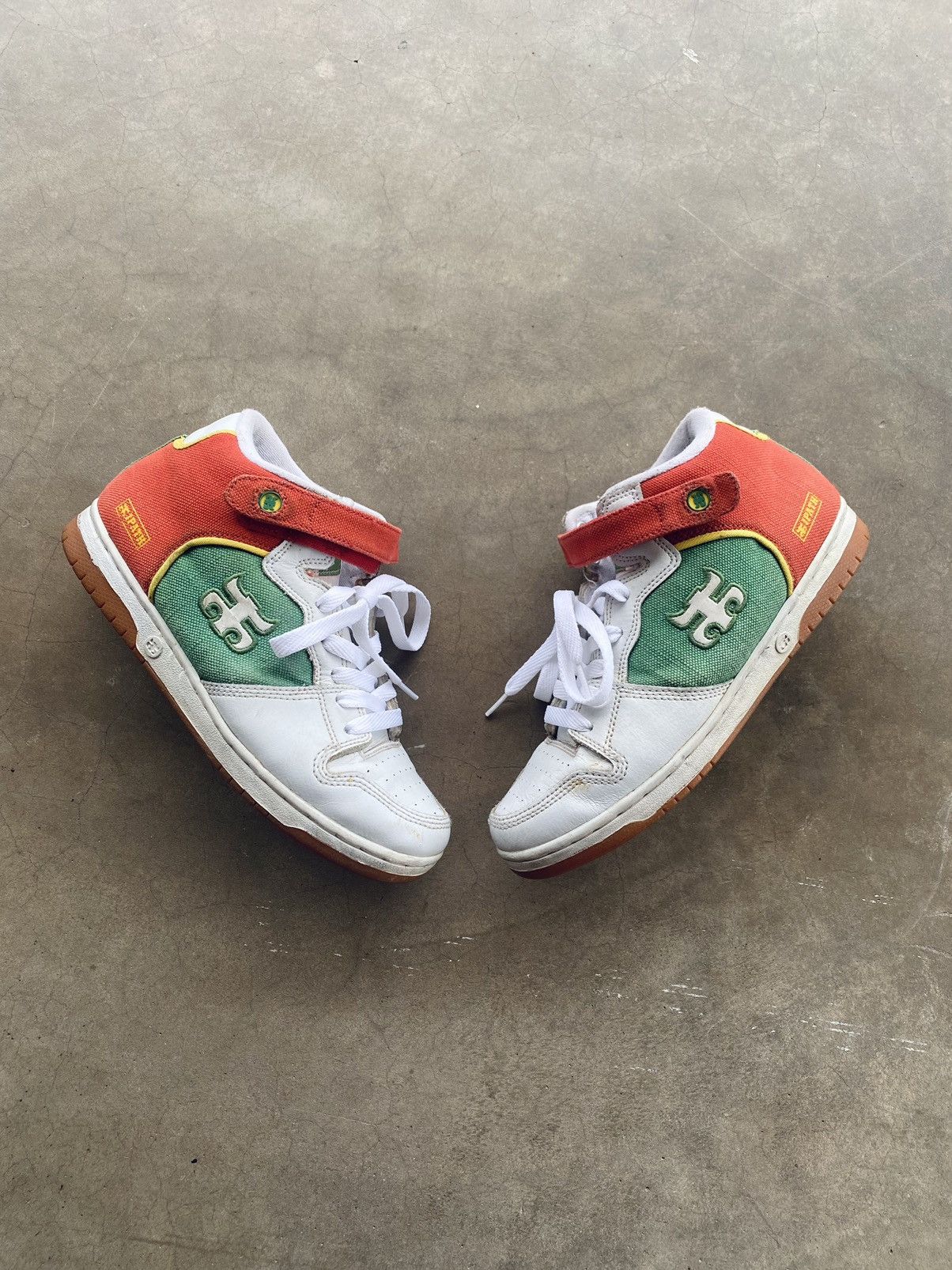 IPATH × Streetwear × Vintage Vintage Ipath Grasshopper Chunky Mid Top ...