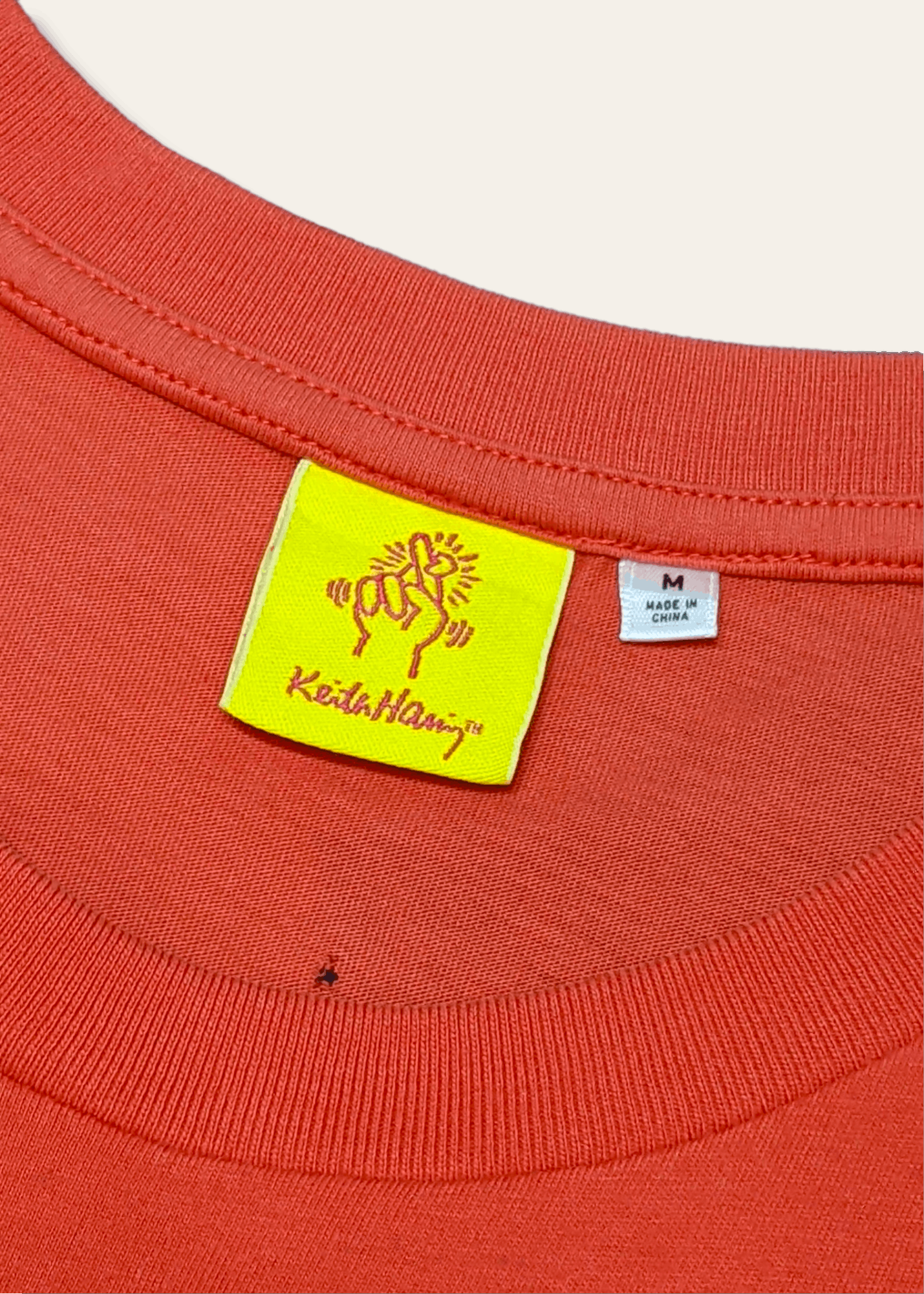 Keith Haring × Vintage Vintage Keith Haring One Heart Artwork Pocket T shirt Size US M / EU 48-50 / 2 - 5 Thumbnail
