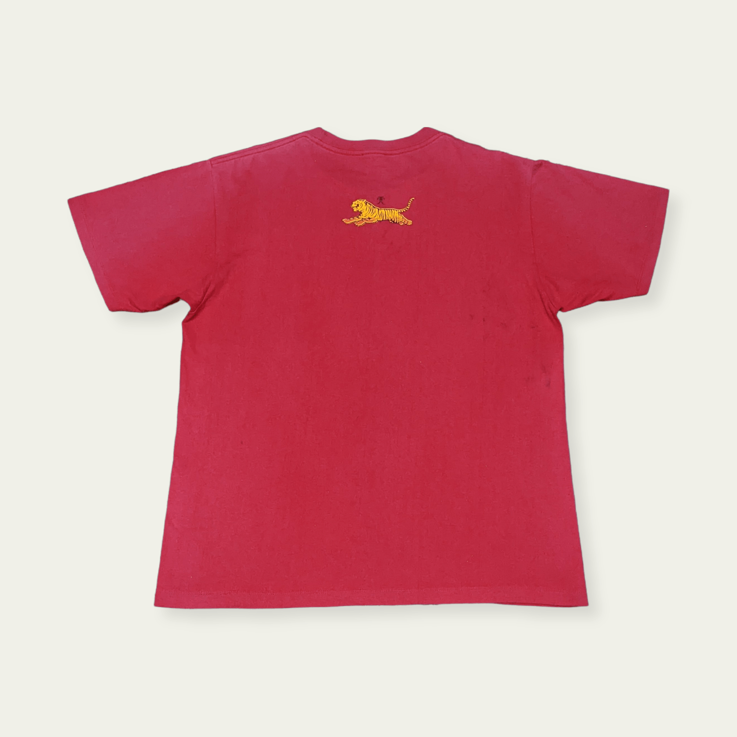 Japanese Brand × Vintage Vintage 90s Tiger Medicated Plaster Promo T shirt Size US L / EU 52-54 / 3 - 3 Thumbnail