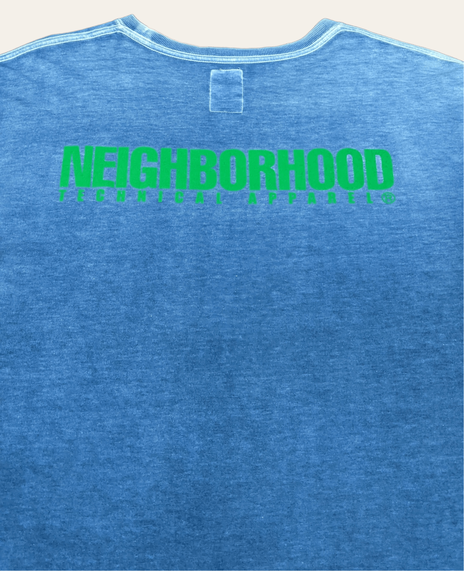 Japanese Brand × Neighborhood × Vintage Vintage Neighborhood NBHD Skull Tag Faded Style T shirt Size US M / EU 48-50 / 2 - 4 Thumbnail