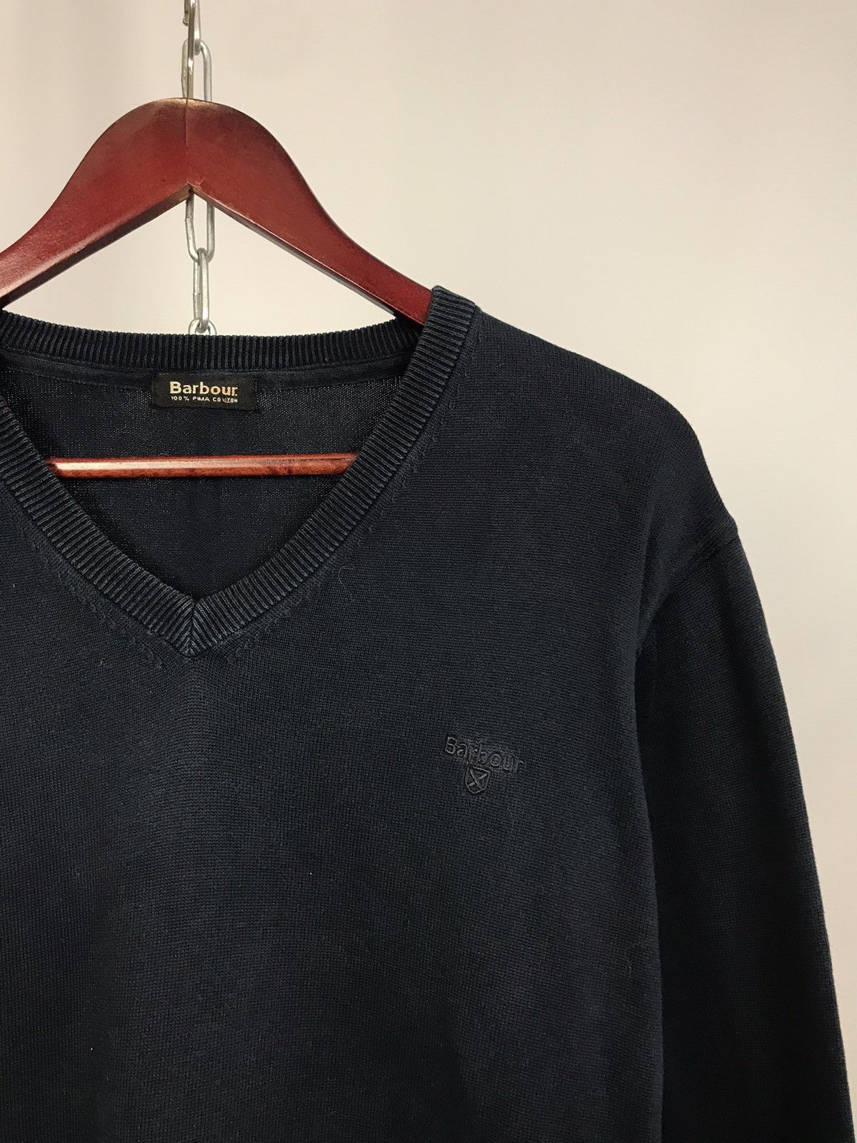 Barbour Barbour vintage luxury streetwear sweater Size US XL / EU 56 / 4 - 2 Thumbnail
