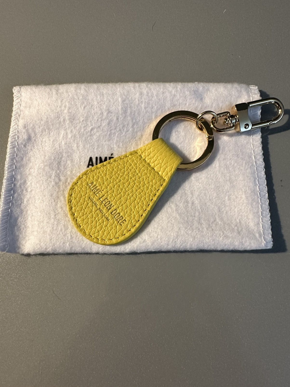 Aime Leon Dore shops Woolrich key chain