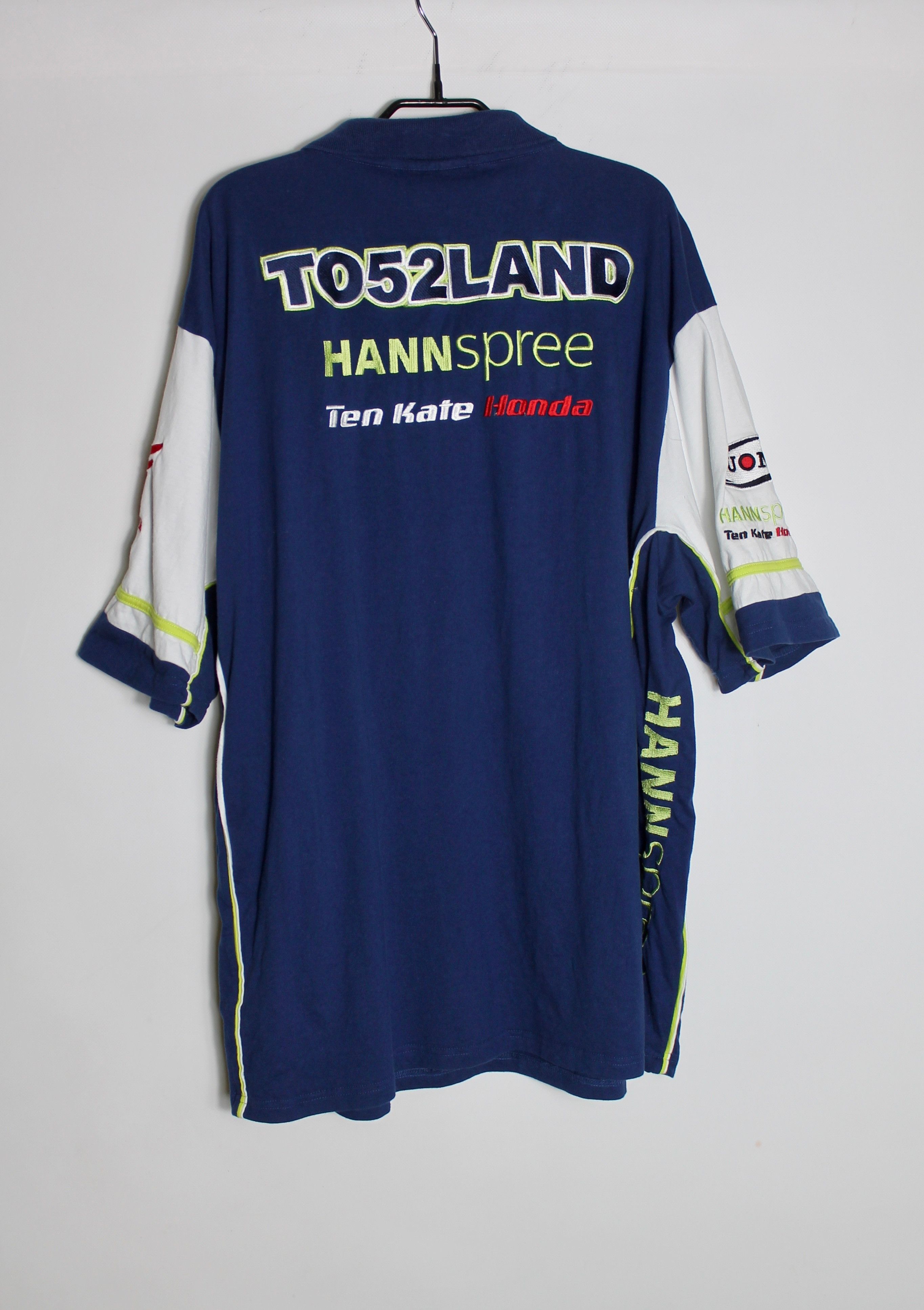 Honda HONDA Ten Kate 52 Clintch motorsport polo shirt XXL Racing Size US XXL / EU 58 / 5 - 7 Thumbnail