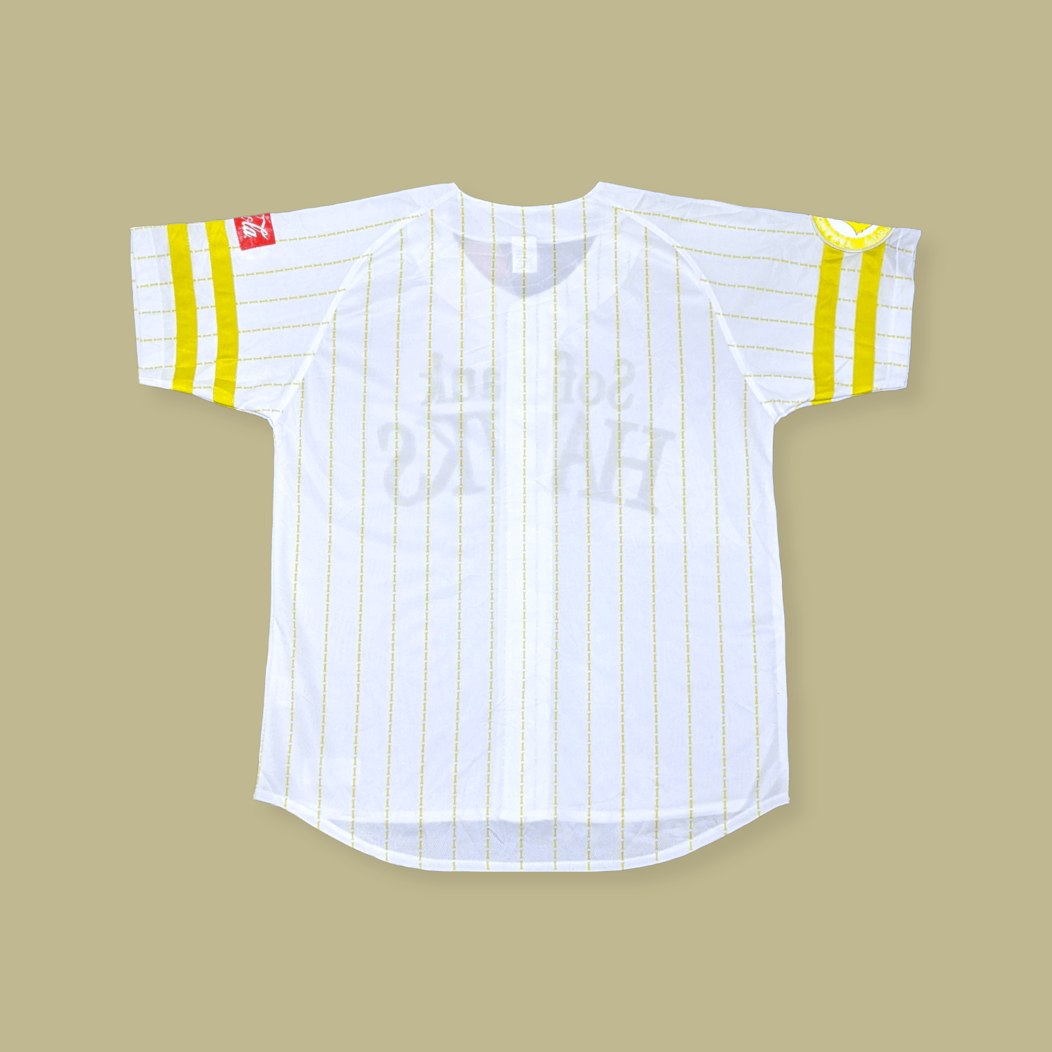 MLB × Majestic × Vintage Fukuoka Softbank Hawks Japanese Baseball Team Jersey Size US L / EU 52-54 / 3 - 2 Thumbnail