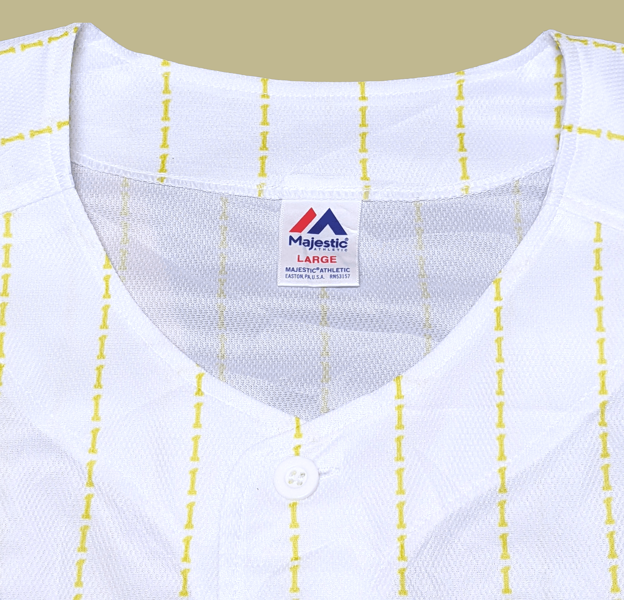 MLB × Majestic × Vintage Fukuoka Softbank Hawks Japanese Baseball Team Jersey Size US L / EU 52-54 / 3 - 7 Thumbnail