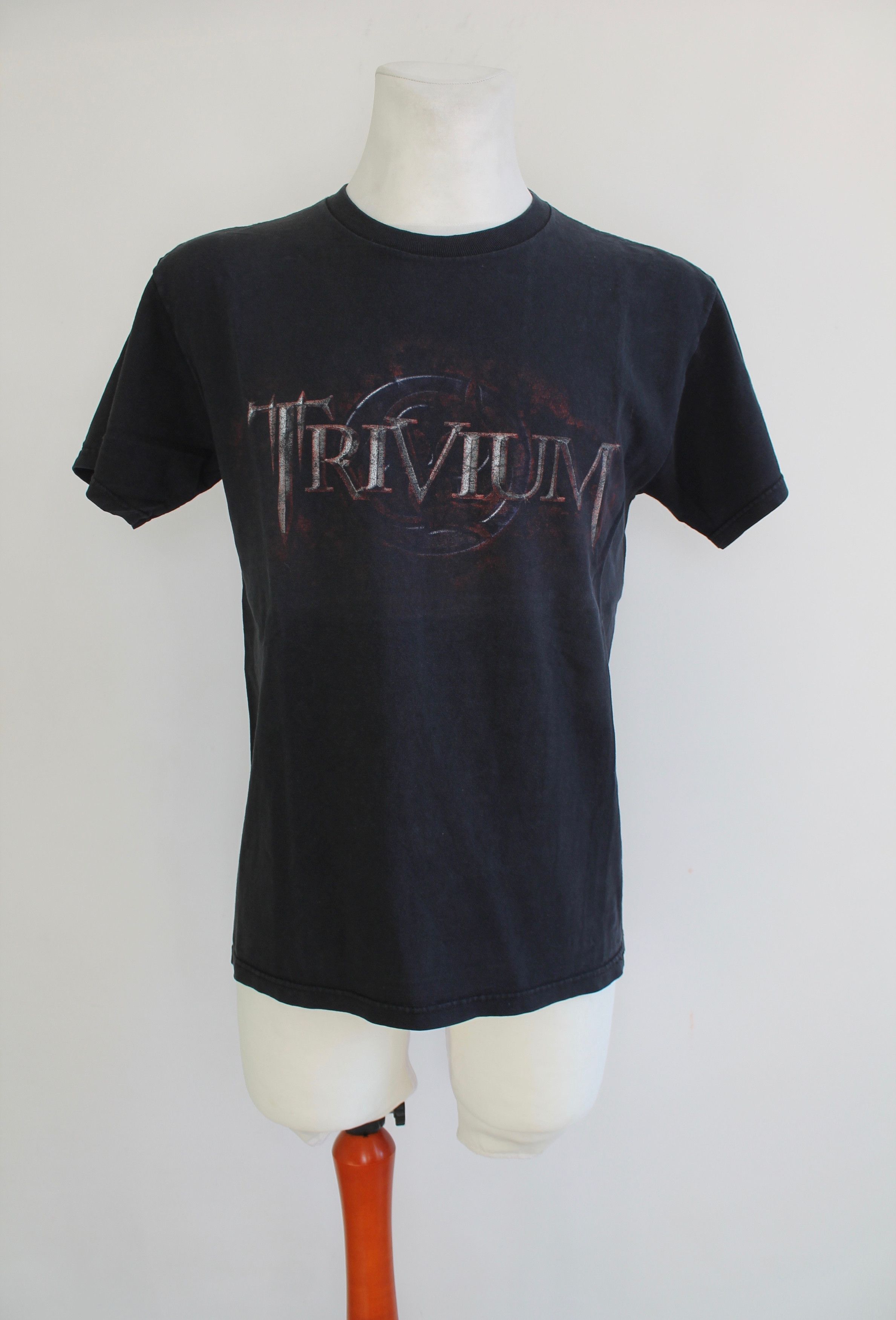 Band Tees 2006 Trivium Vintage T Shirt tee Faded Black Nu Metal Size US M / EU 48-50 / 2 - 10 Thumbnail