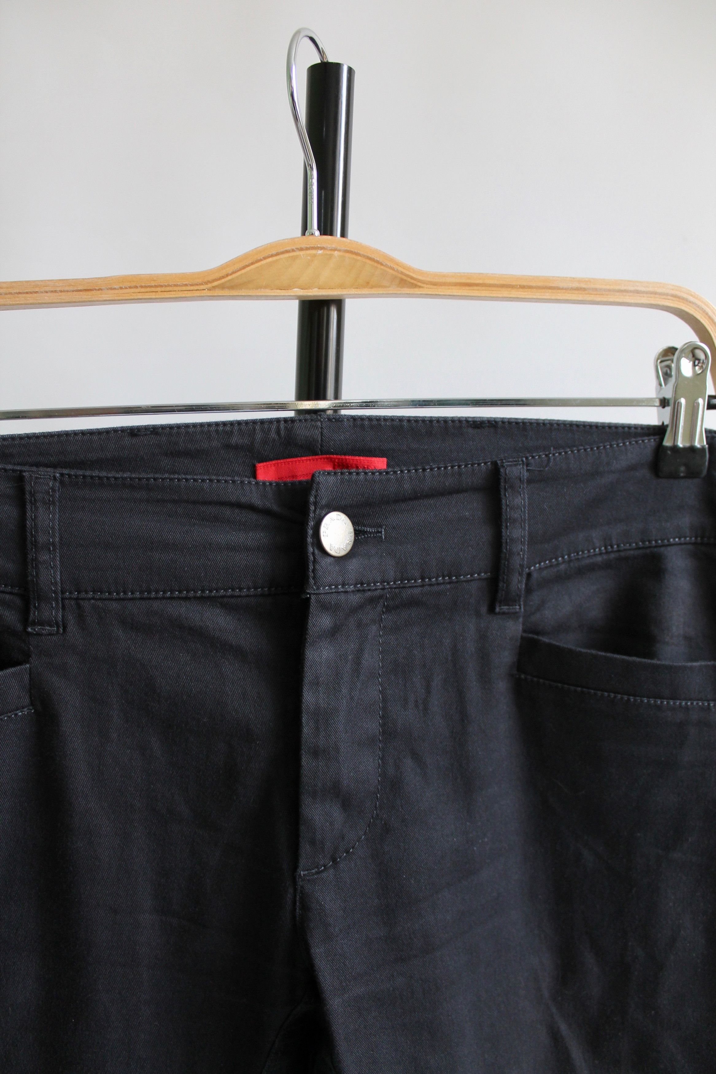Prada Prada Moto Stretch pants Dark Blue skinny Size 27" / US 4 / IT 40 - 4 Thumbnail