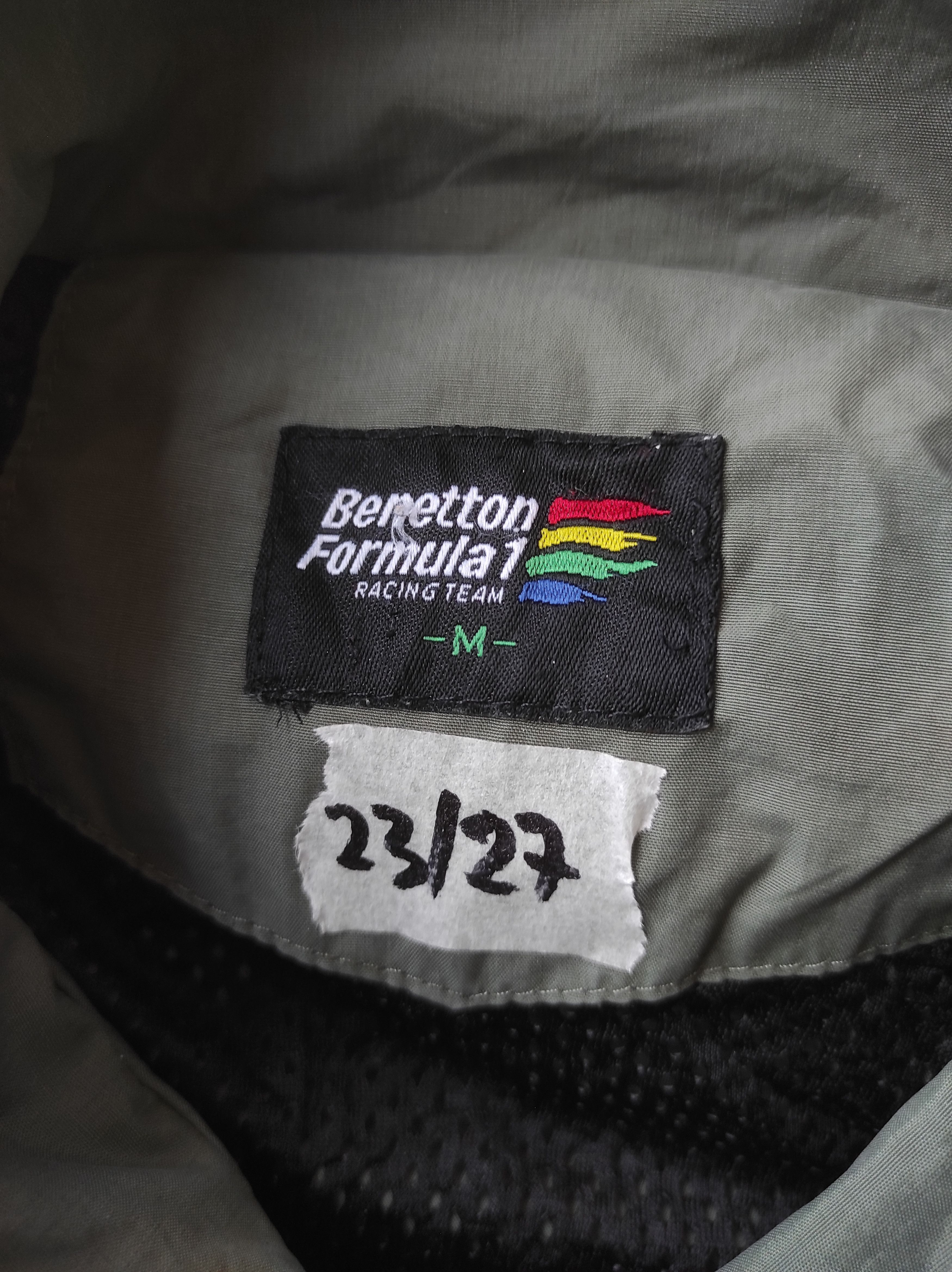 benetton formula one racing team bf1