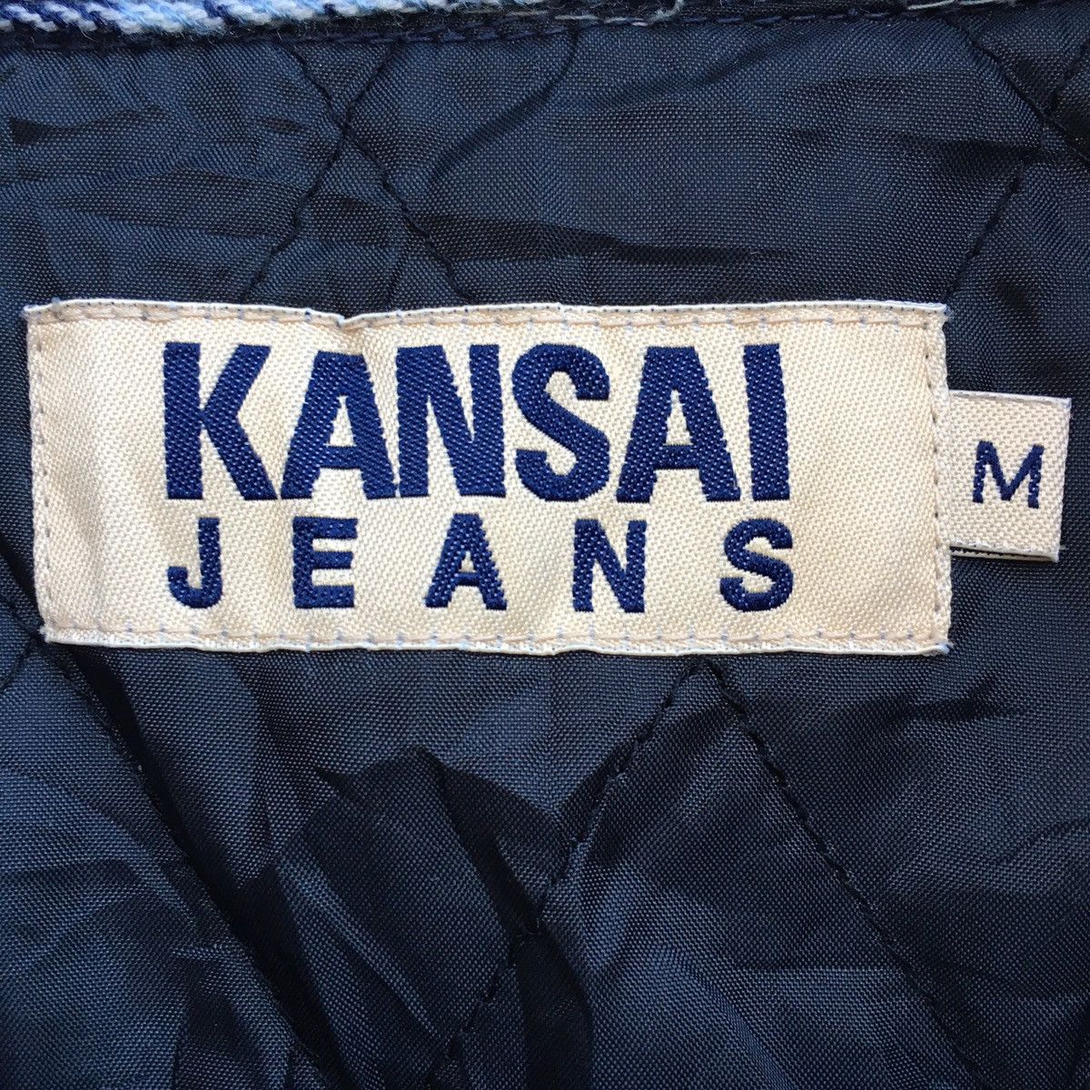Japanese Brand × Kansai Yamamoto × Vintage Vintage Kansai Yamamoto Jeans Checkered Flannel Jacket Size US M / EU 48-50 / 2 - 4 Thumbnail