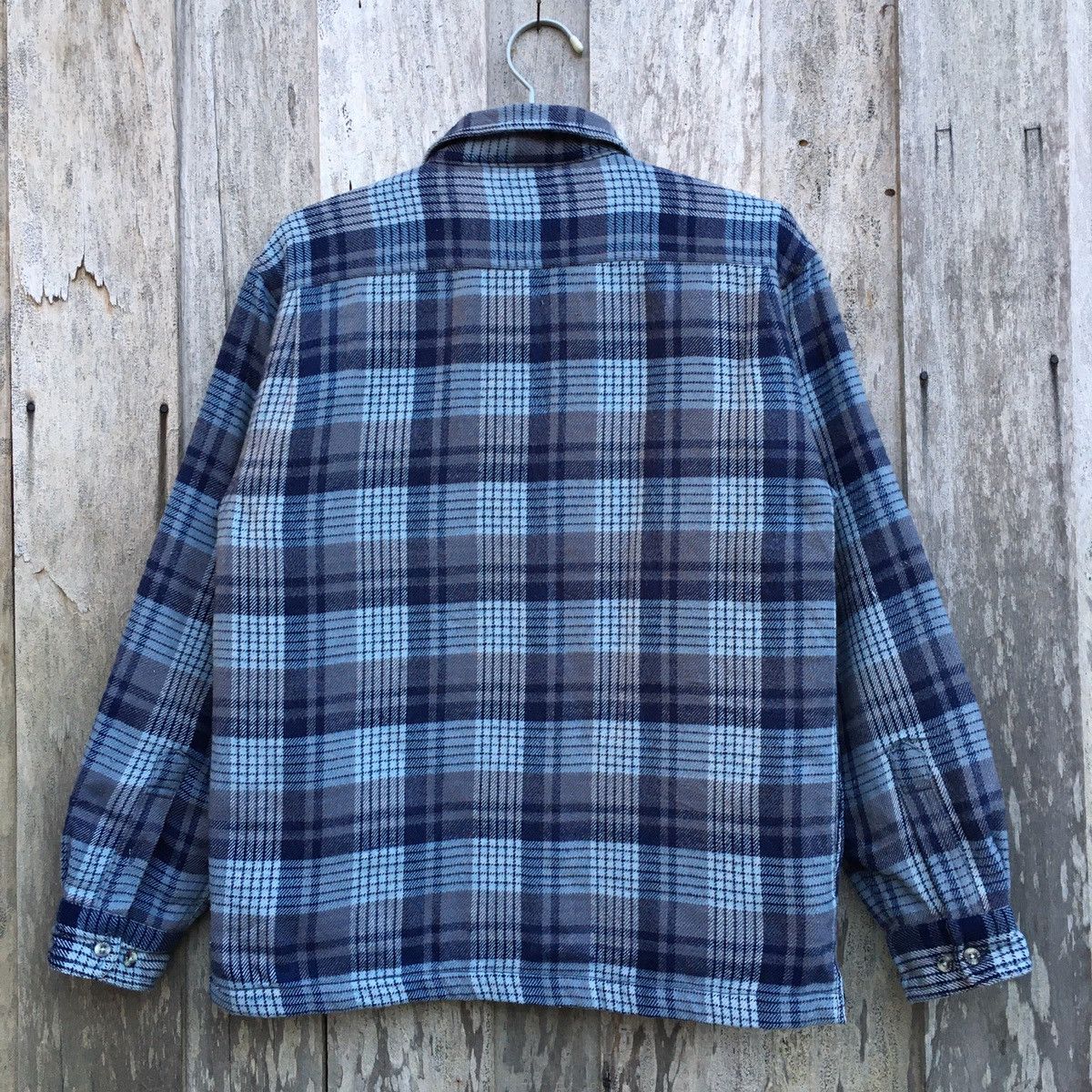 Japanese Brand × Kansai Yamamoto × Vintage Vintage Kansai Yamamoto Jeans Checkered Flannel Jacket Size US M / EU 48-50 / 2 - 9 Thumbnail